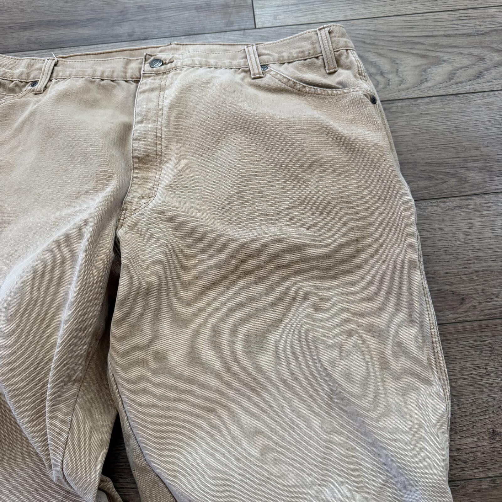 Dickies Vintage Dickies Tan Carpenter Pants Workwear Grunge Y2K Size US 42 / EU 58 - 6 Thumbnail