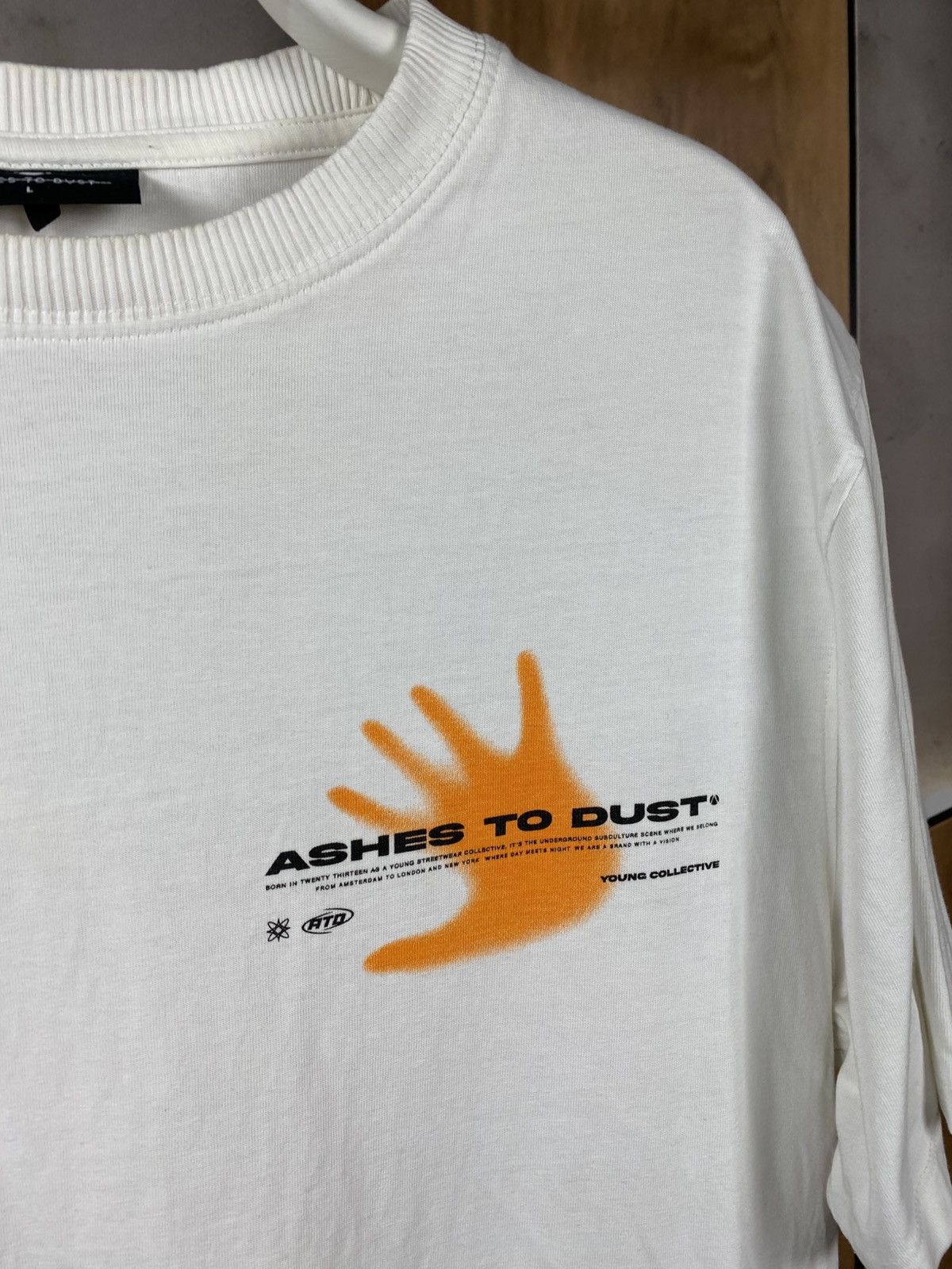 Rap Tees 🦾T-Shirt Ashes To DVST Ashes To Dust Big Logo Arm Tee🦾 Size US L / EU 52-54 / 3 - 4 Thumbnail