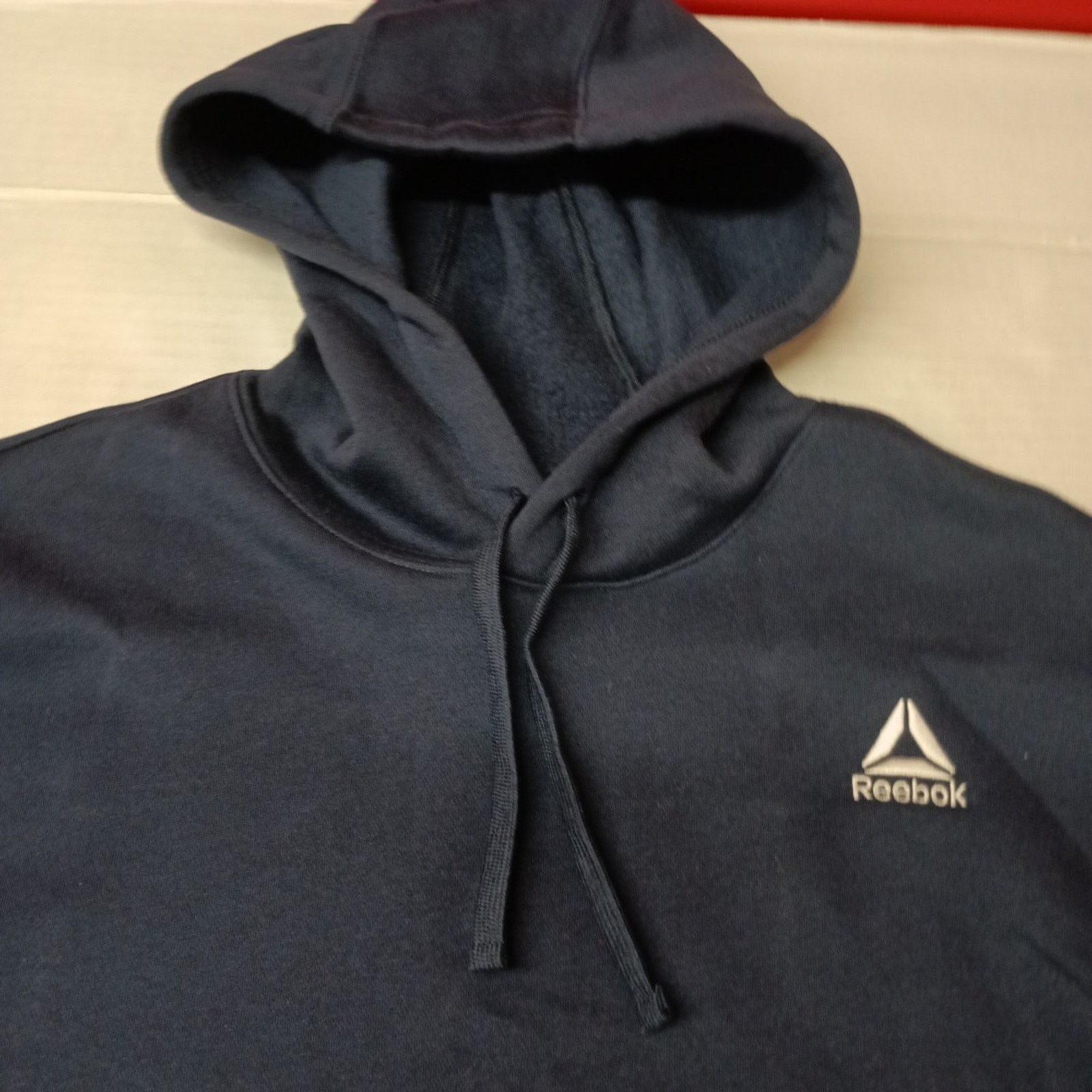 Reebok Reebok Delta Logo Hoodie Men's Size L Blue Kangaroo Pocket Size US L / EU 52-54 / 3 - 4 Thumbnail