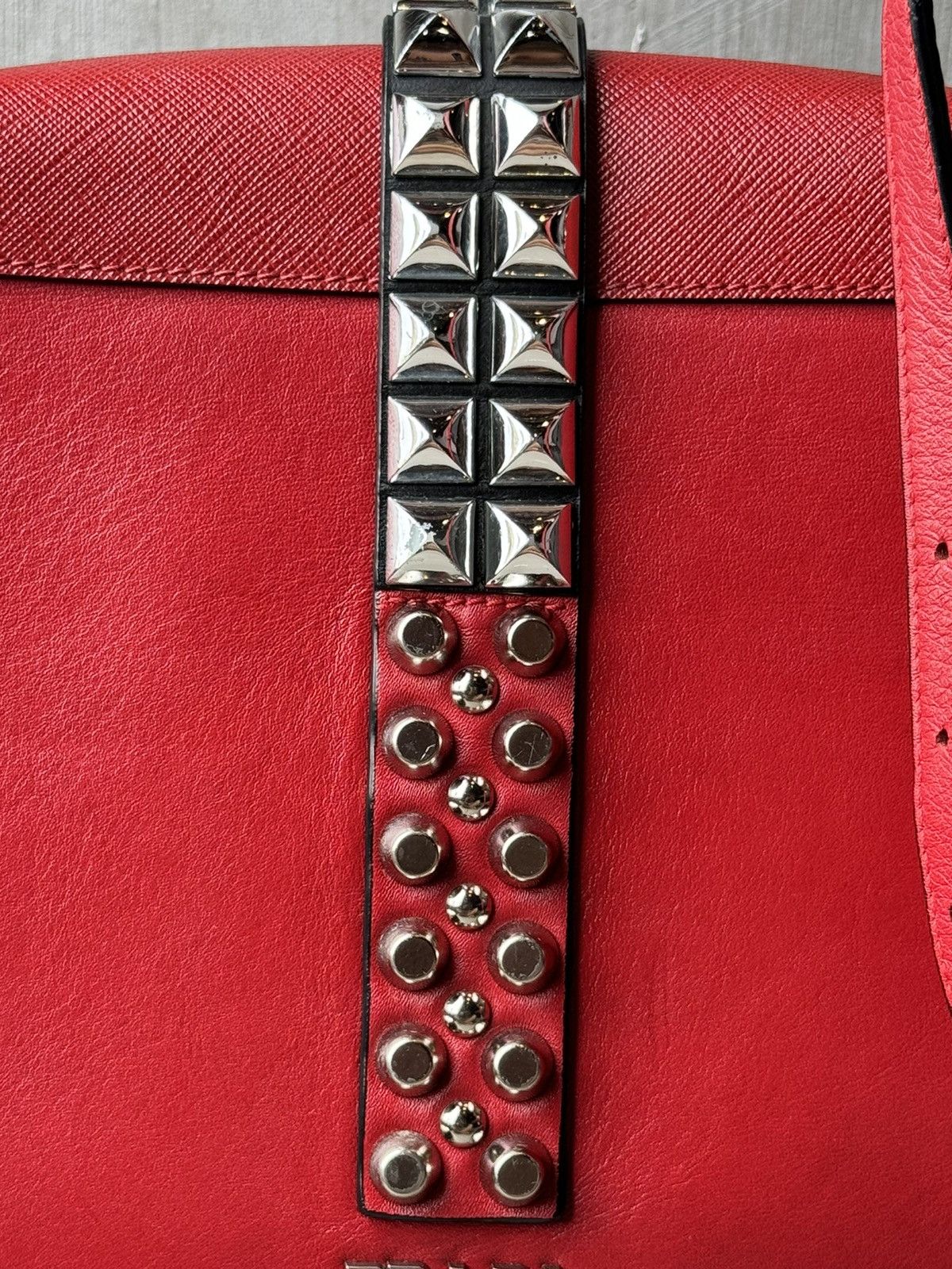 Prada PRADA City Calf & Saffiano Elektra Shoulder Size ONE SIZE - 7 Thumbnail