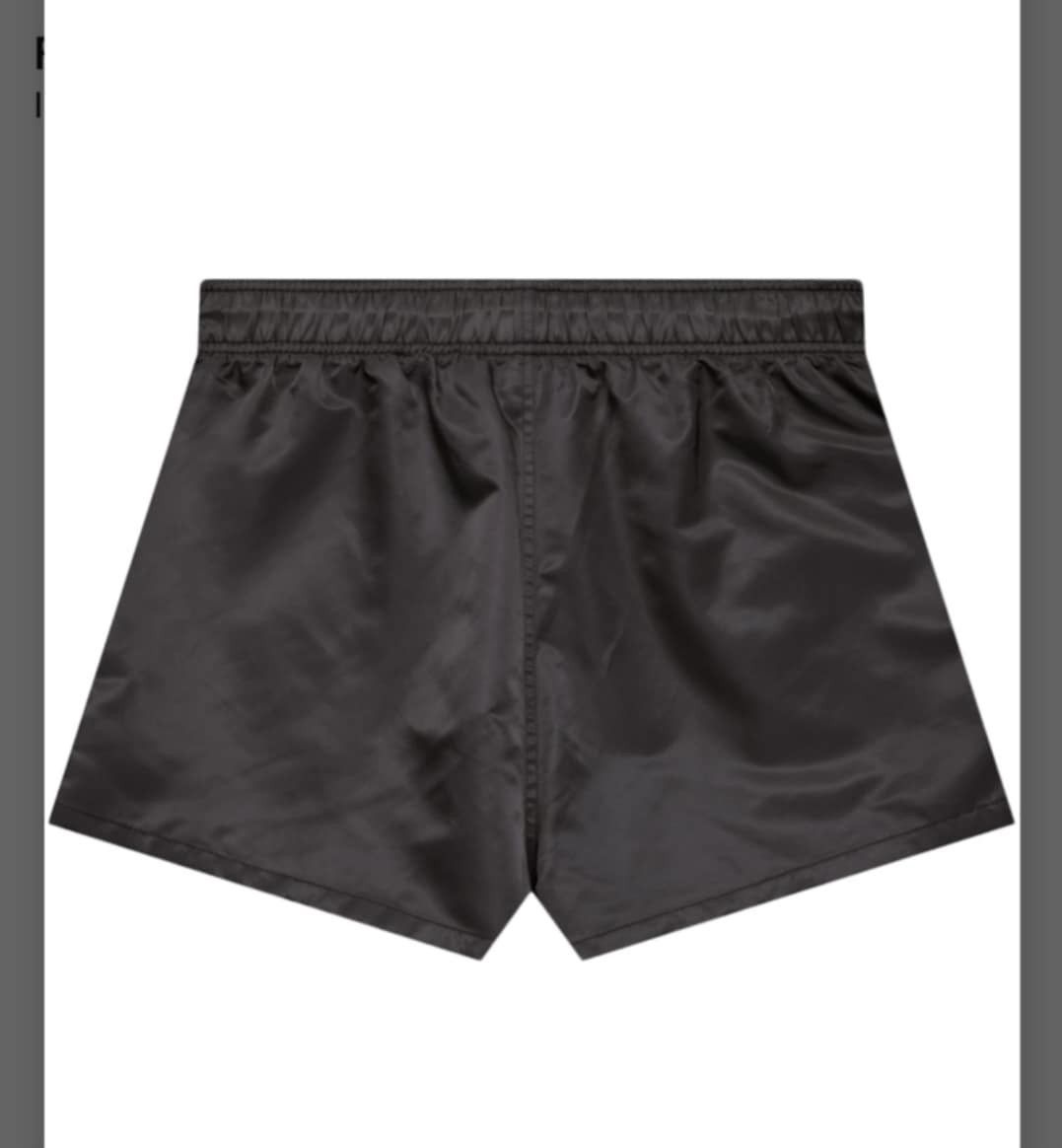 Fear of God Sz XL Fear of God Essentials Running Short IRON SS22 Size US 38 / EU 54 - 2 Thumbnail