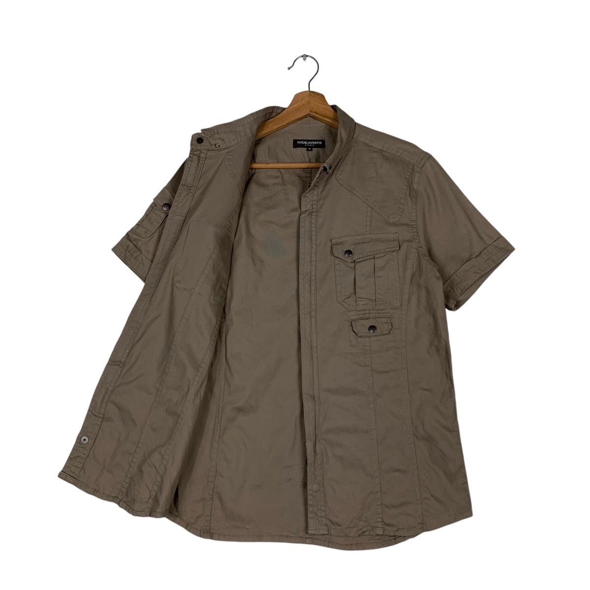 HIDEAWAYS HIDEAWAYS Nicole Short Sleeve Zipper Jacket #1374-C62 Size US S / EU 44-46 / 1 - 9 Thumbnail