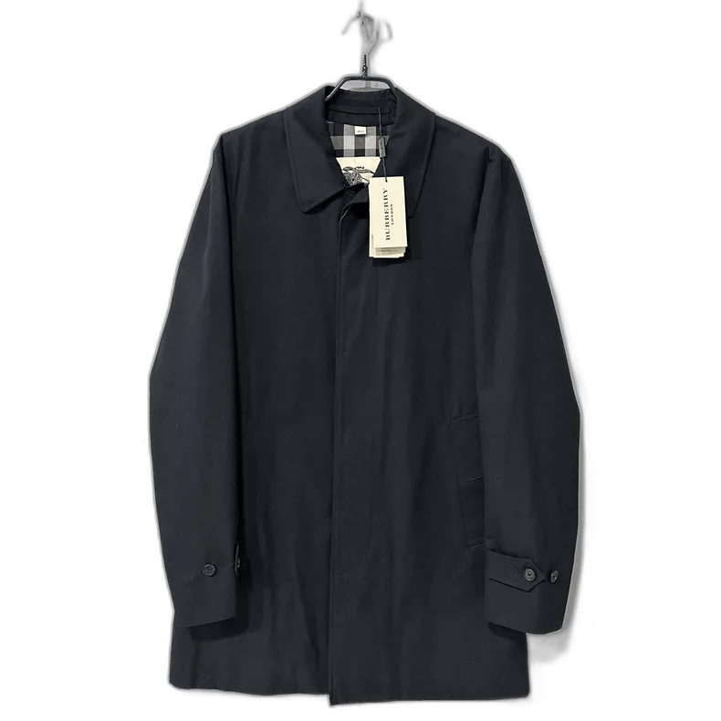 Burberry Burberry Black Long Raincoat with Tags Size US L / EU 52-54 / 3 - 1 Thumbnail