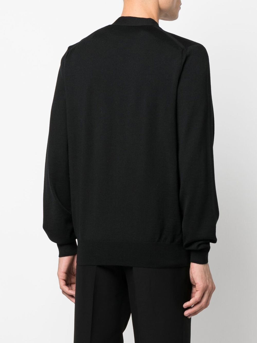 Alexander McQueen o1y1024 Cardigan In Black Size US L / EU 52-54 / 3 - 2 Thumbnail
