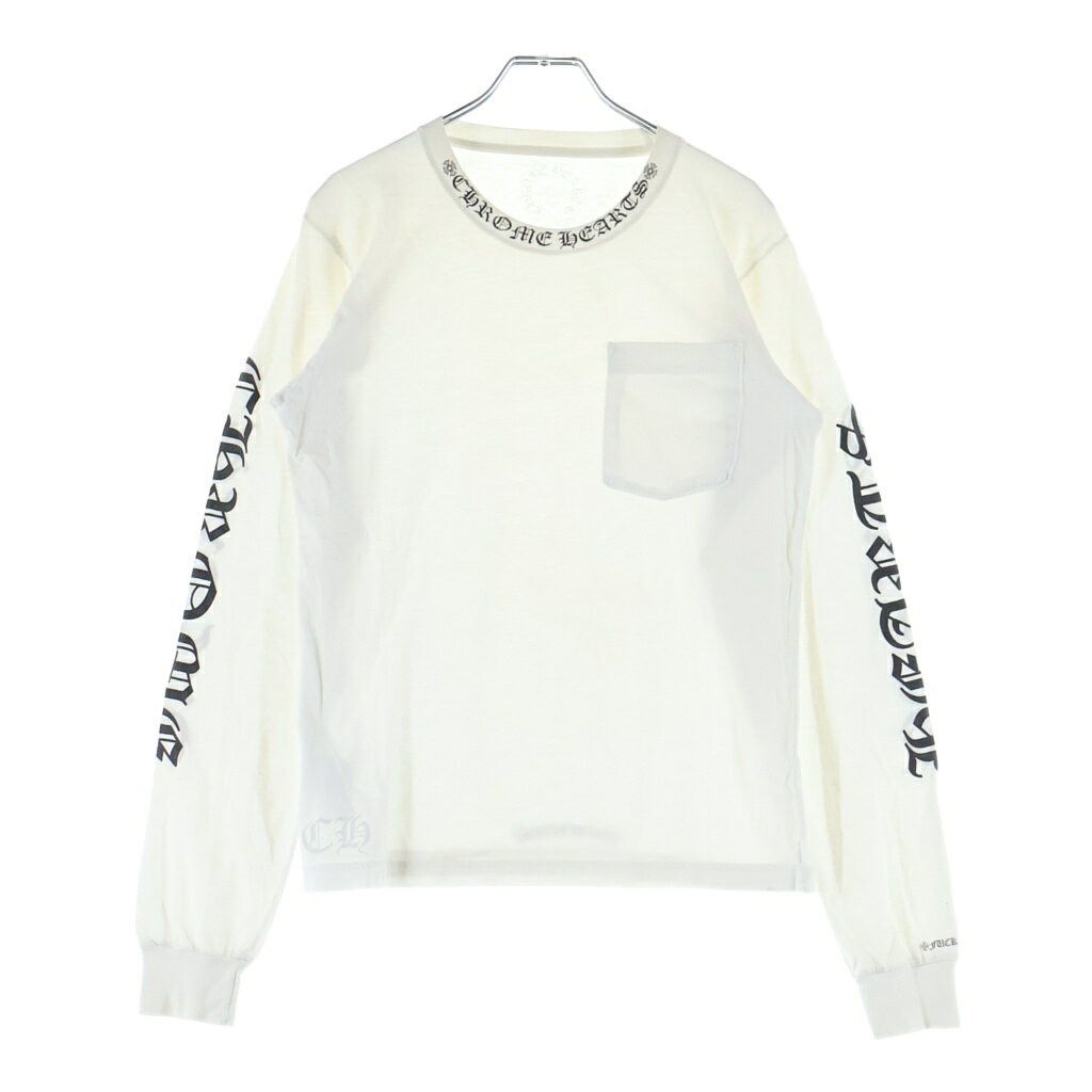 Chrome Hearts Chrome Heart Staff Long Sleeve Tee | Grailed