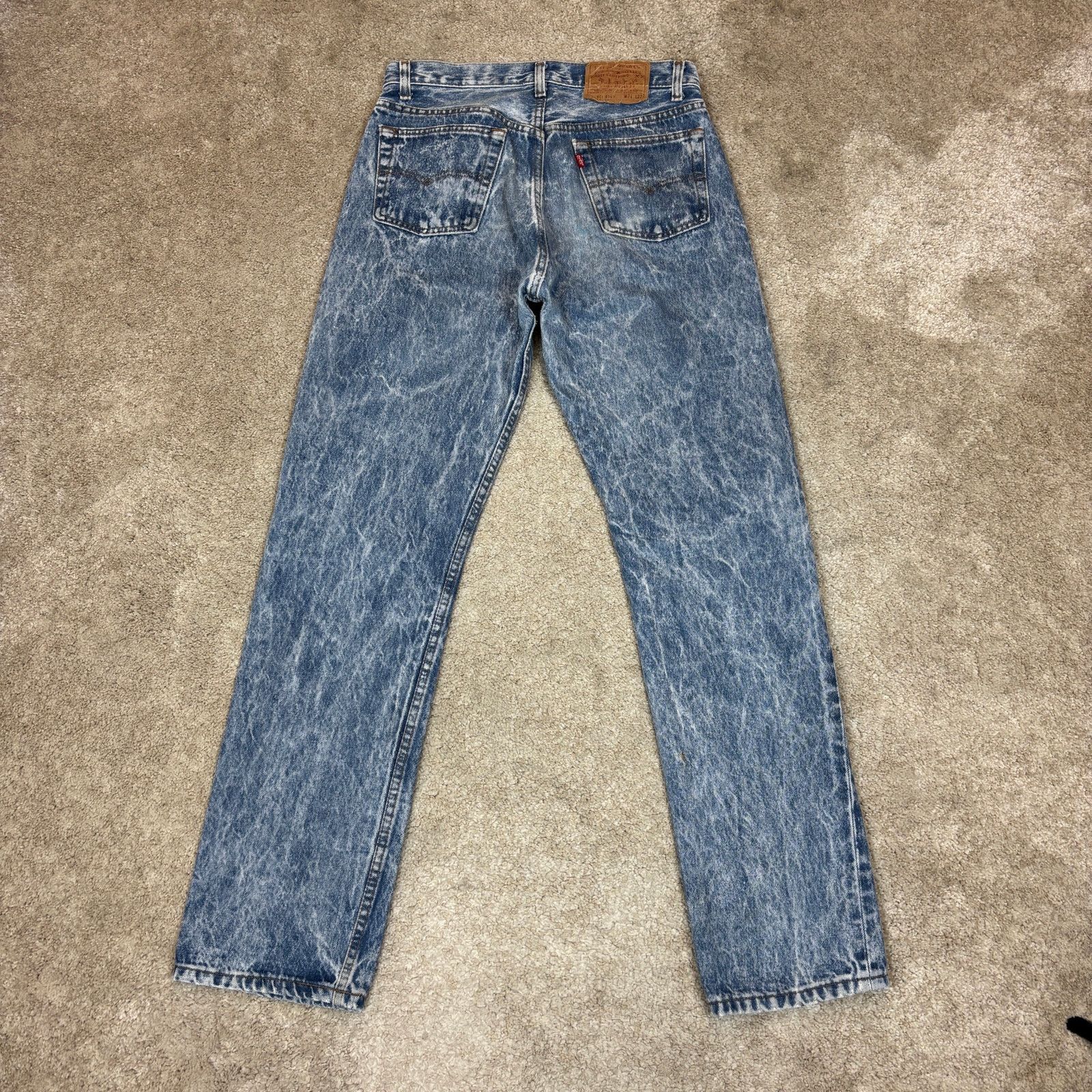 Levi's Vintage 80s Levi's 501 XX Straight Leg Jeans 31x32 (30x31) Size US 30 / EU 46 - 3 Thumbnail