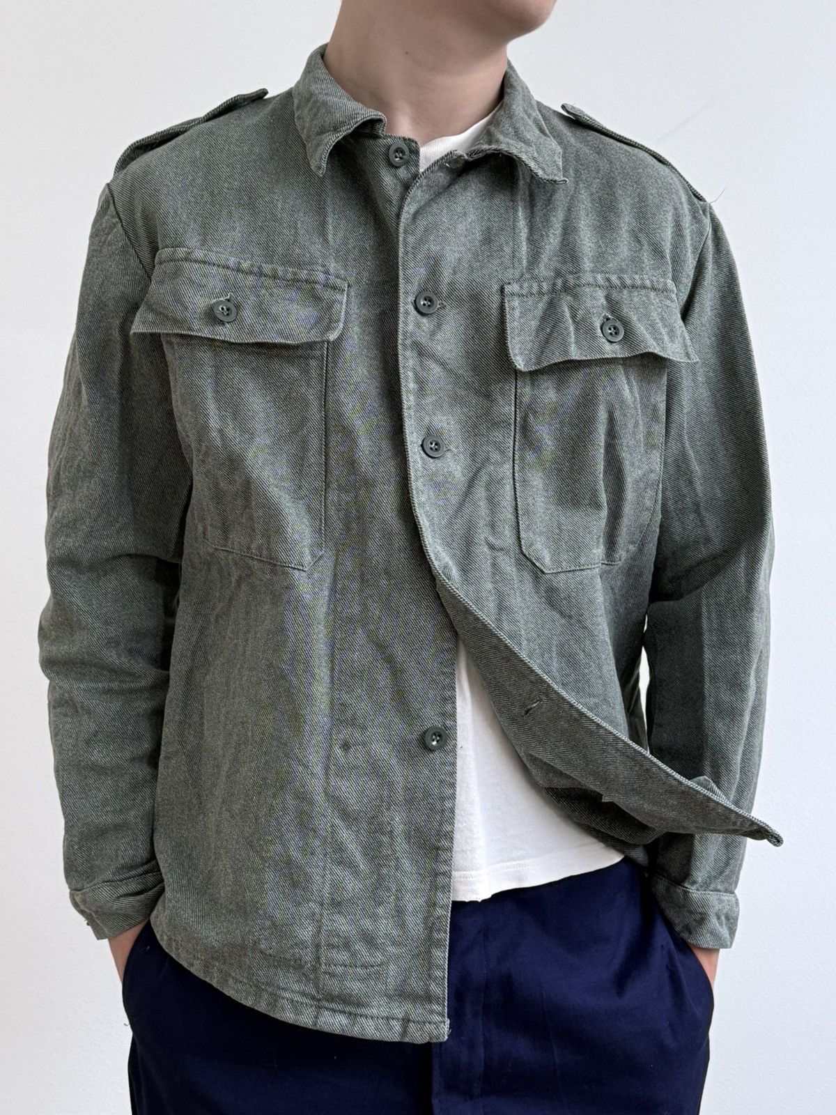 Vetra Vintage 80s Swiss Chore Workwear Jacket Size US XL / EU 56 / 4 - 1 Thumbnail