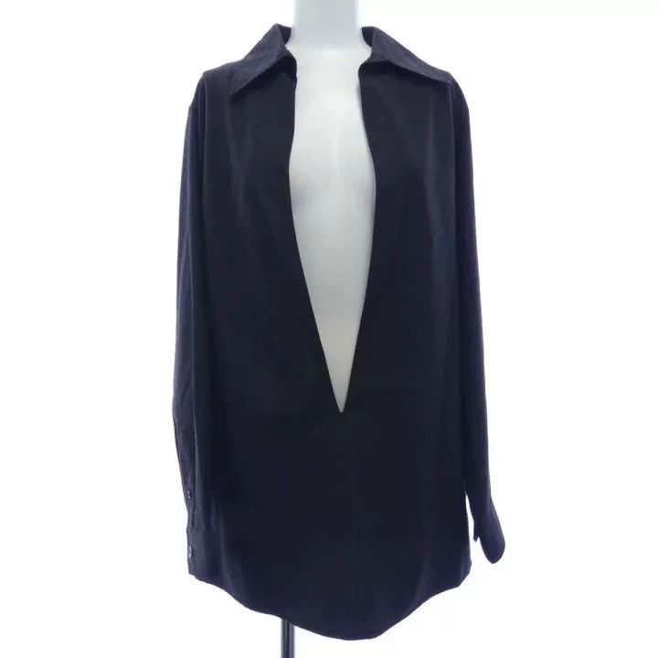 Hermes hermes v-neck wool shirt from margiela era Size US S / EU 44-46 / 1 - 1 Thumbnail