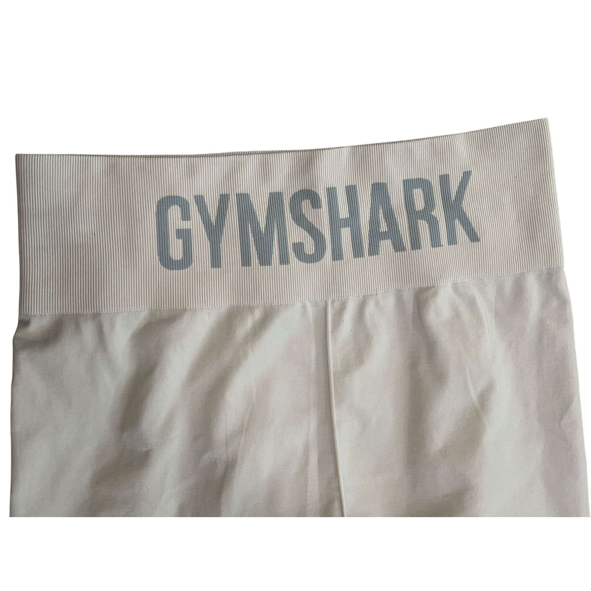 Gymshark Gymshark Womens High-Waisted Cream Leggings S Seamless Stret Size 26" / US 2 / IT 38 - 2 Thumbnail