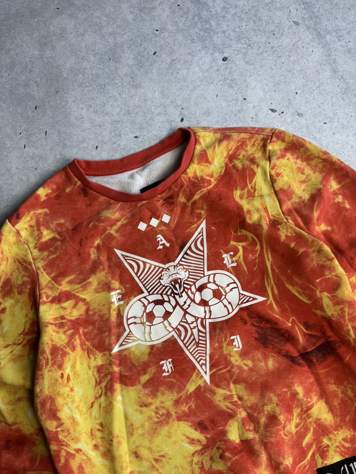 Alife × Puma Puma x Alife 158 Fire Pentagram Sweatshirt Skateboarding Size US M / EU 48-50 / 2 - 2 Thumbnail