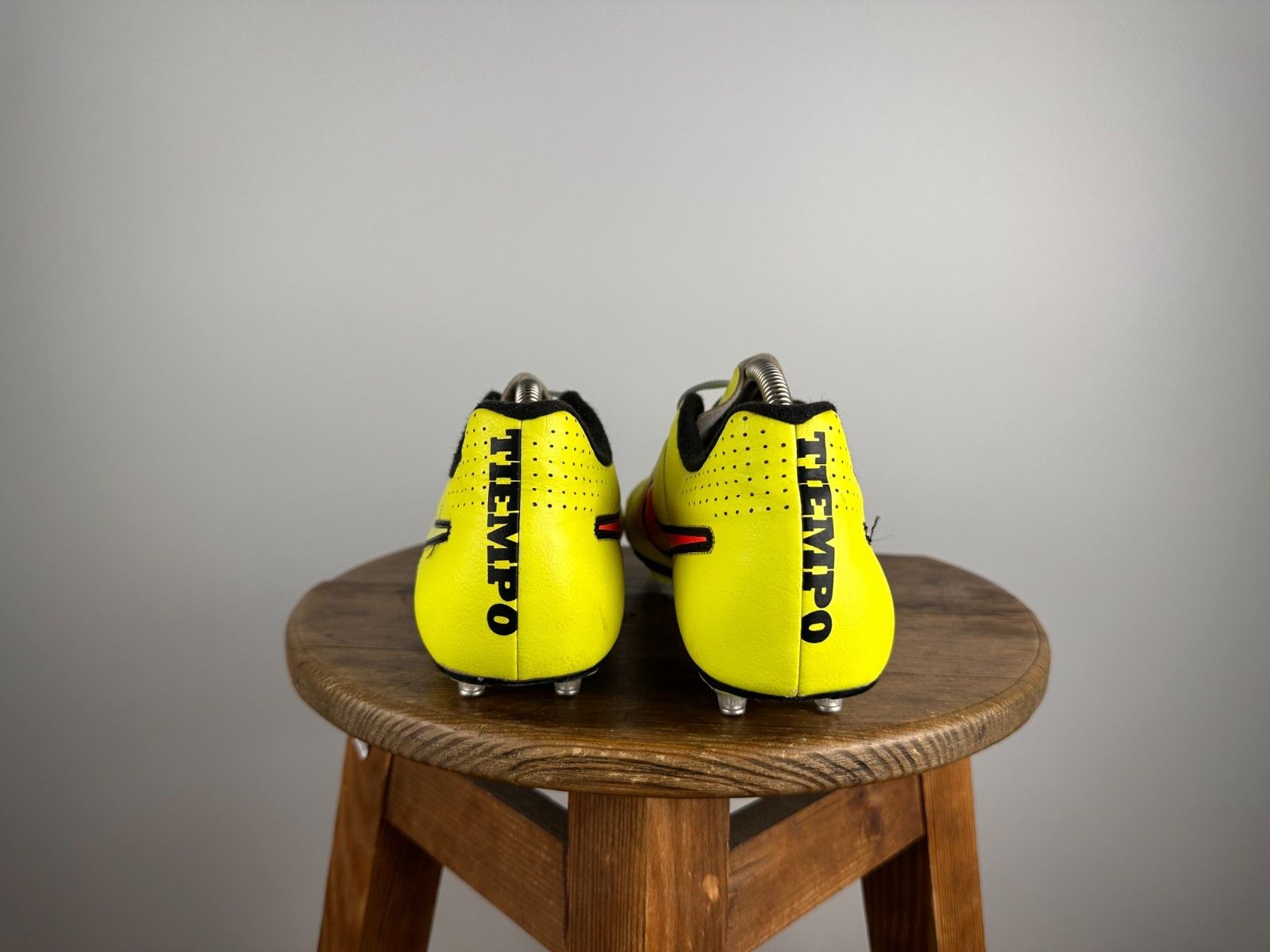 Nike Nike Tiempo Rio II Bootts Soccer Cleats Yellow Mens Size US7 Size US 7 / EU 40 - 5 Thumbnail