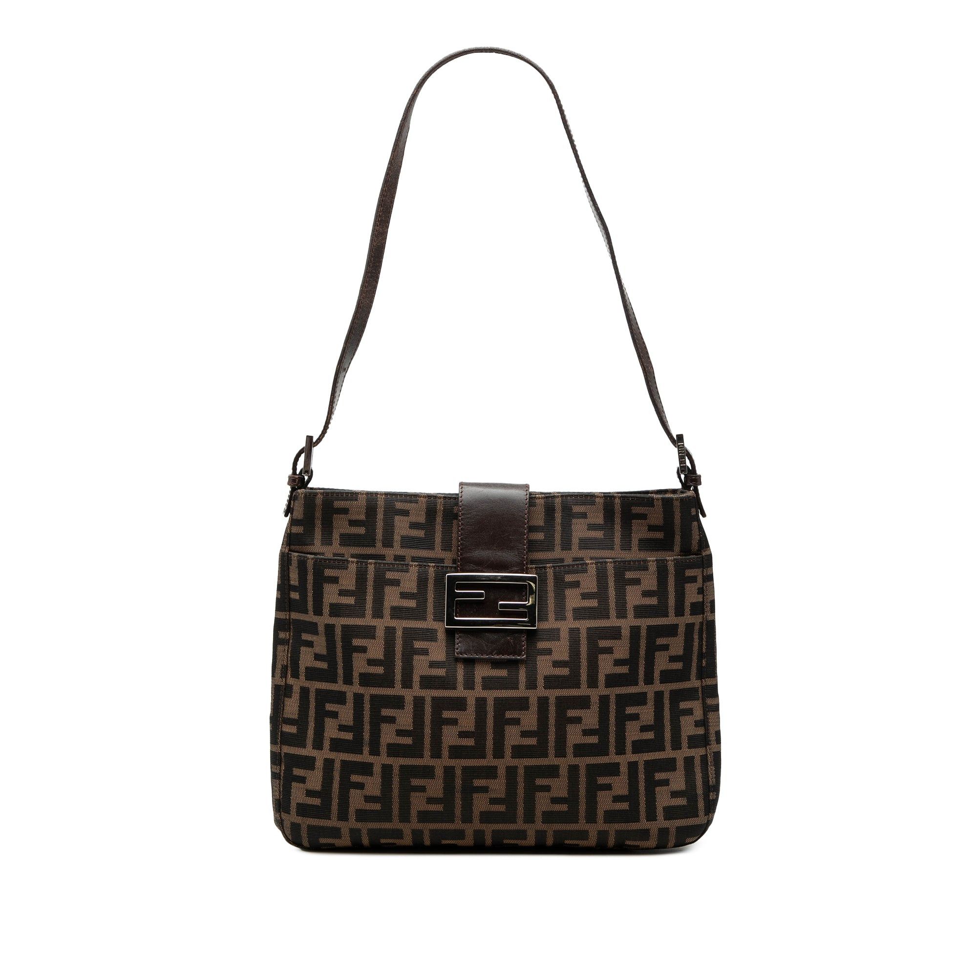 Fendi Zucca Canvas Shoulder Bag Size ONE SIZE - 1 Thumbnail