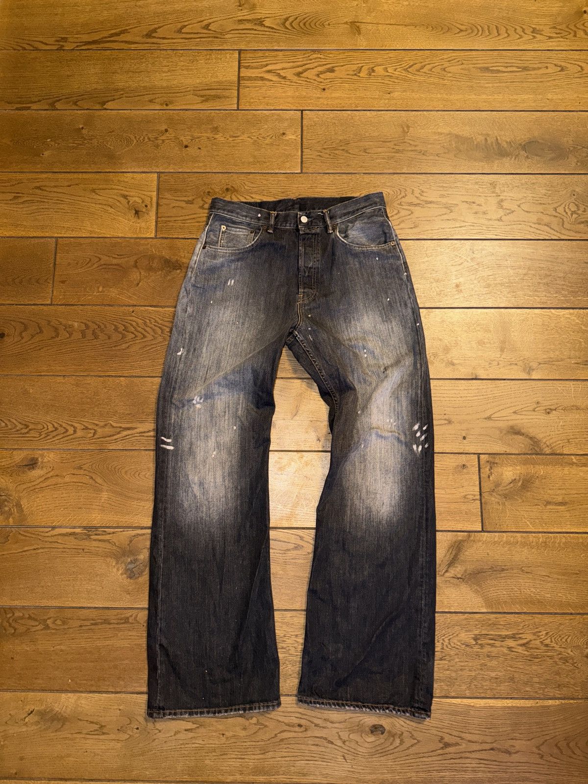 Black 2021M loose fit denim 32/34EU
