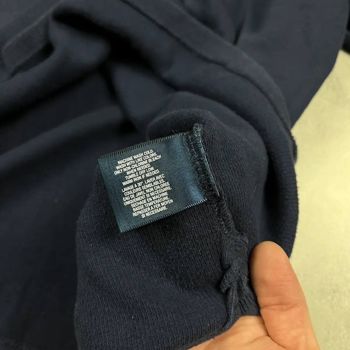 Japanese Brand × Polo Ralph Lauren × Vintage Vintage Polo Ralph Lauren Distressed Half Zip Sweater Size US XL / EU 56 / 4 - 6 Thumbnail