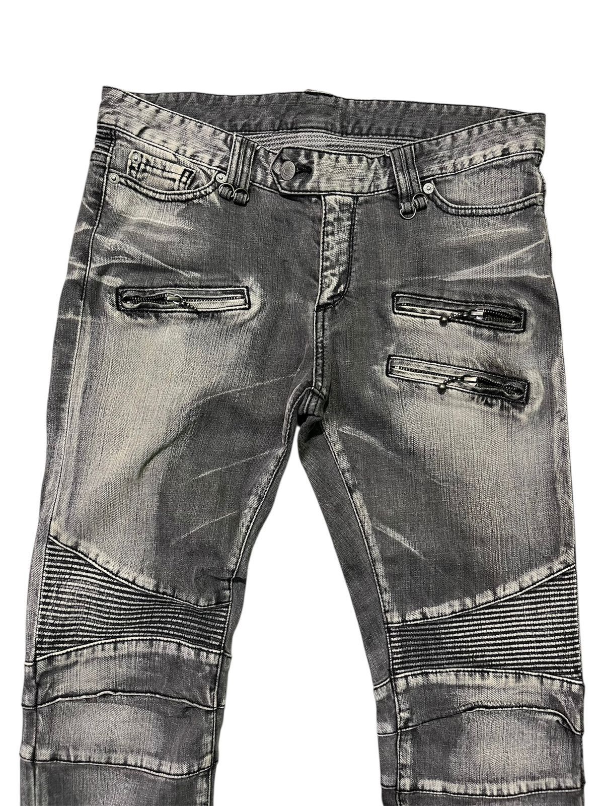 BUFFALO BOBS Buffalo Bobs Stonewash Bike Denim Size US 33 - 3 Thumbnail