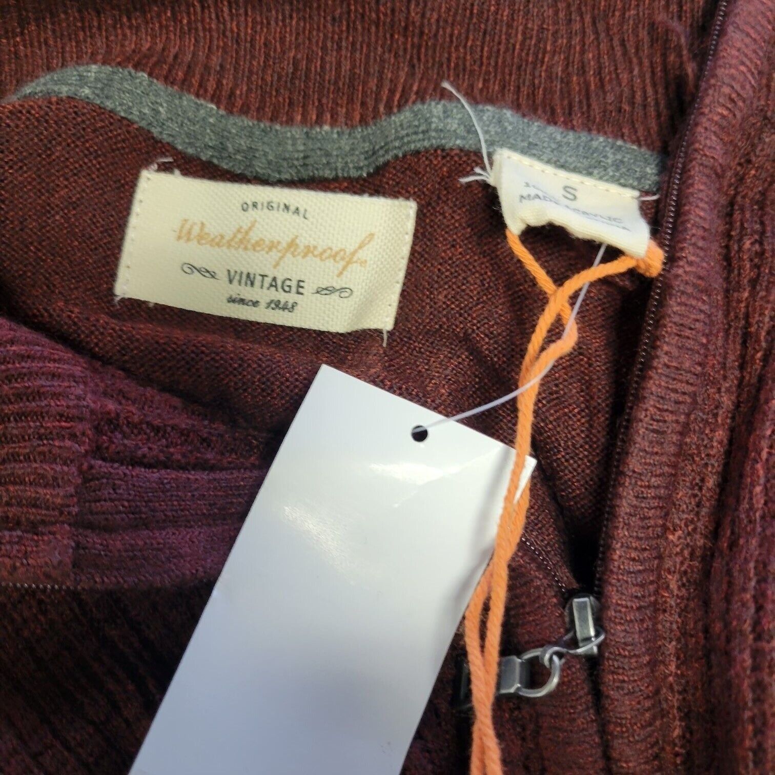 Weatherproof Weatherproof Henley Acrylic Sweater Men's. Size Small. New Size US S / EU 44-46 / 1 - 6 Thumbnail