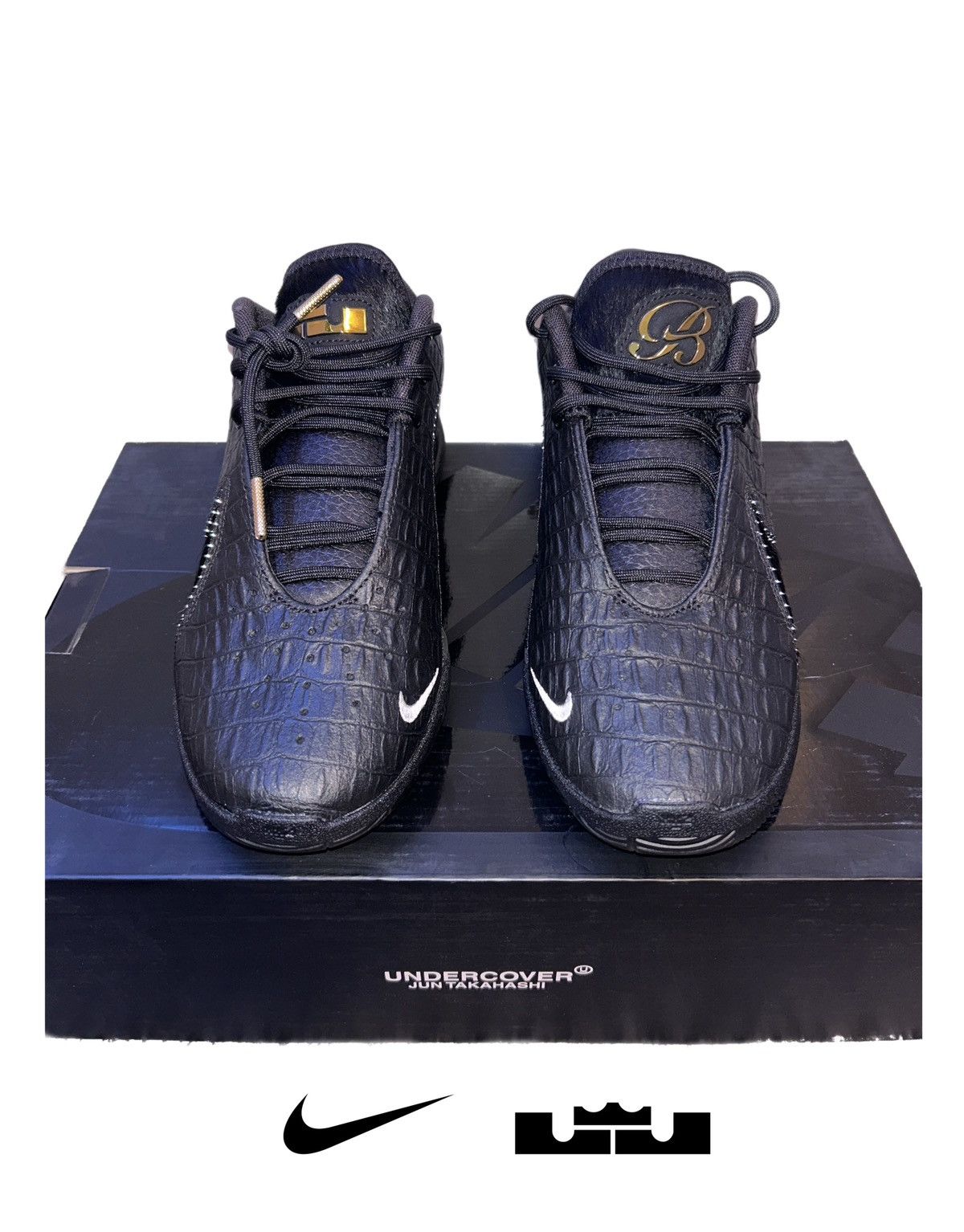 Nike ‘LIMITED’ LeBron 22 LX 'Black Label Pack' IB3866 001 Size US 5 / EU 37 - 3 Thumbnail