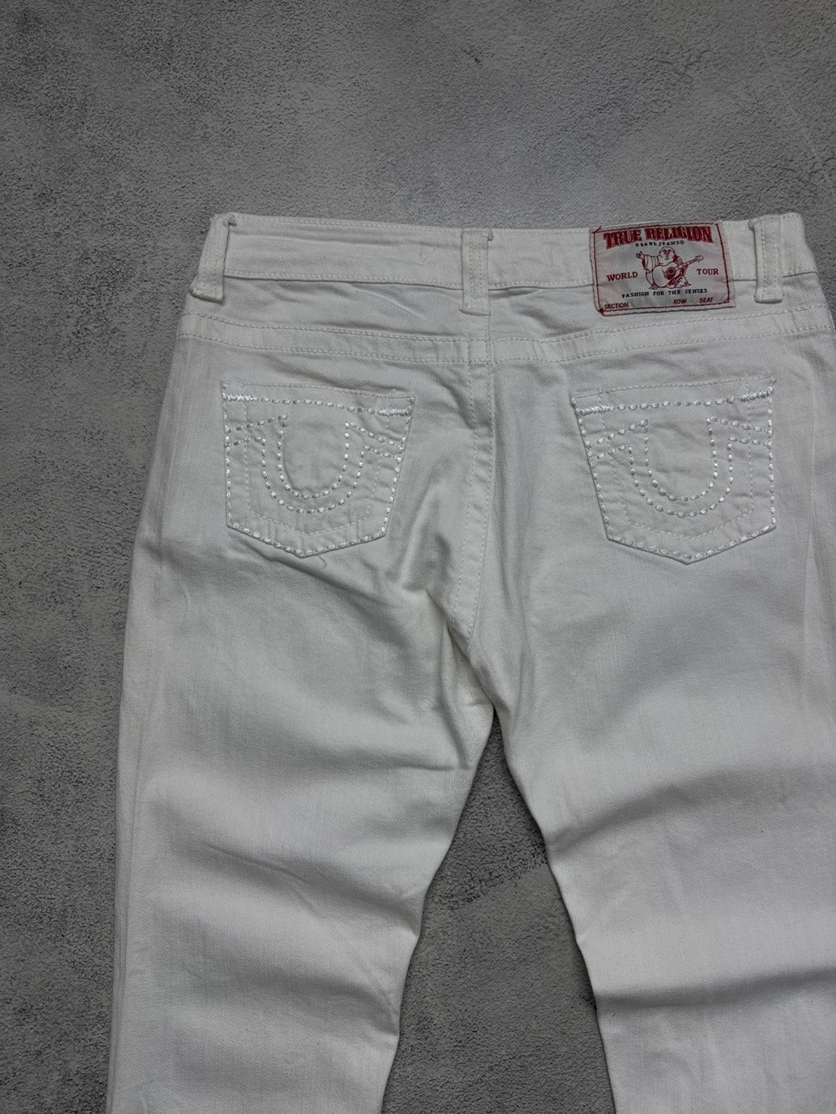 True Religion Vintage Y2k True Religion 🤍 USA Denim Jeans 90’s Size 34" / US 12 / IT 48 - 9 Thumbnail