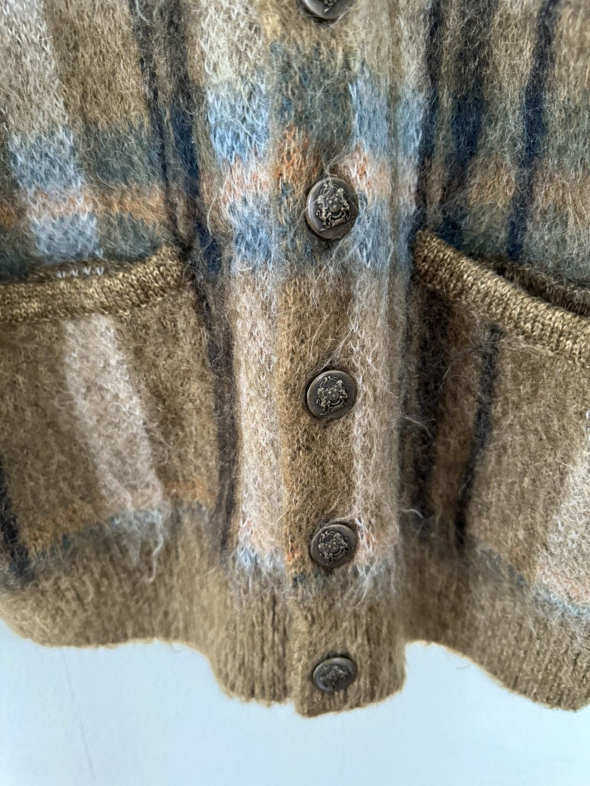 Celine × Hedi Slimane Celine mohair cardigan Size US S / EU 44-46 / 1 - 12 Thumbnail