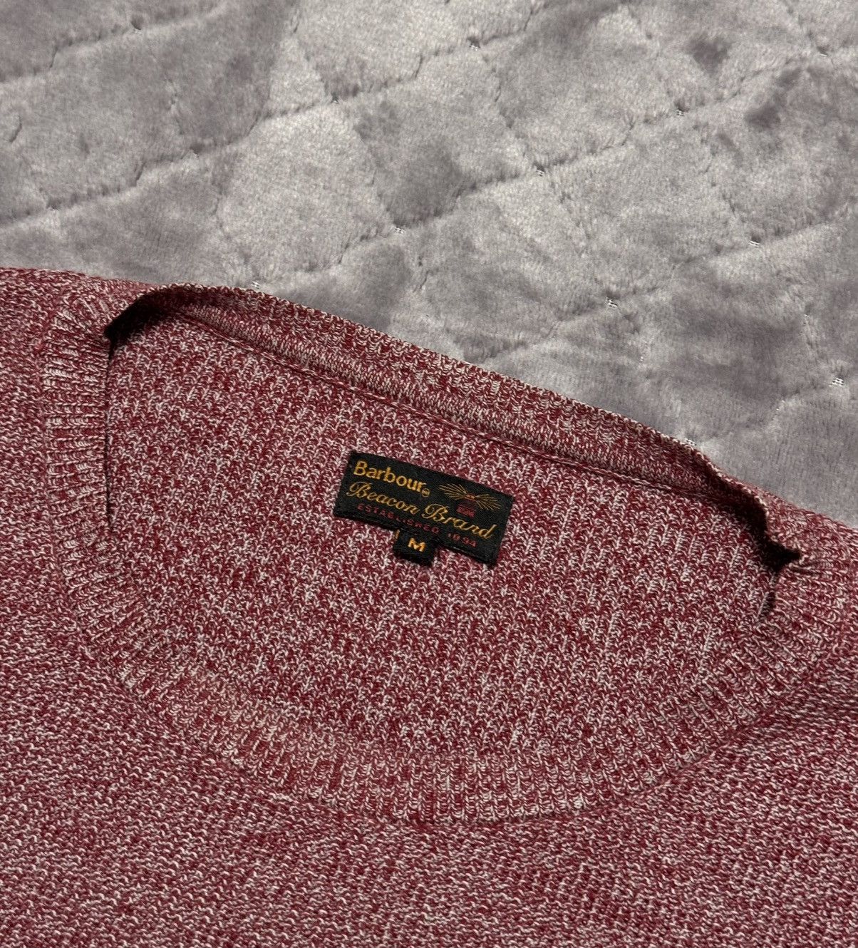 Barbour × Vintage Vintage Barbour Jumper Knit Crew Neck Sweater Size US M / EU 48-50 / 2 - 7 Thumbnail