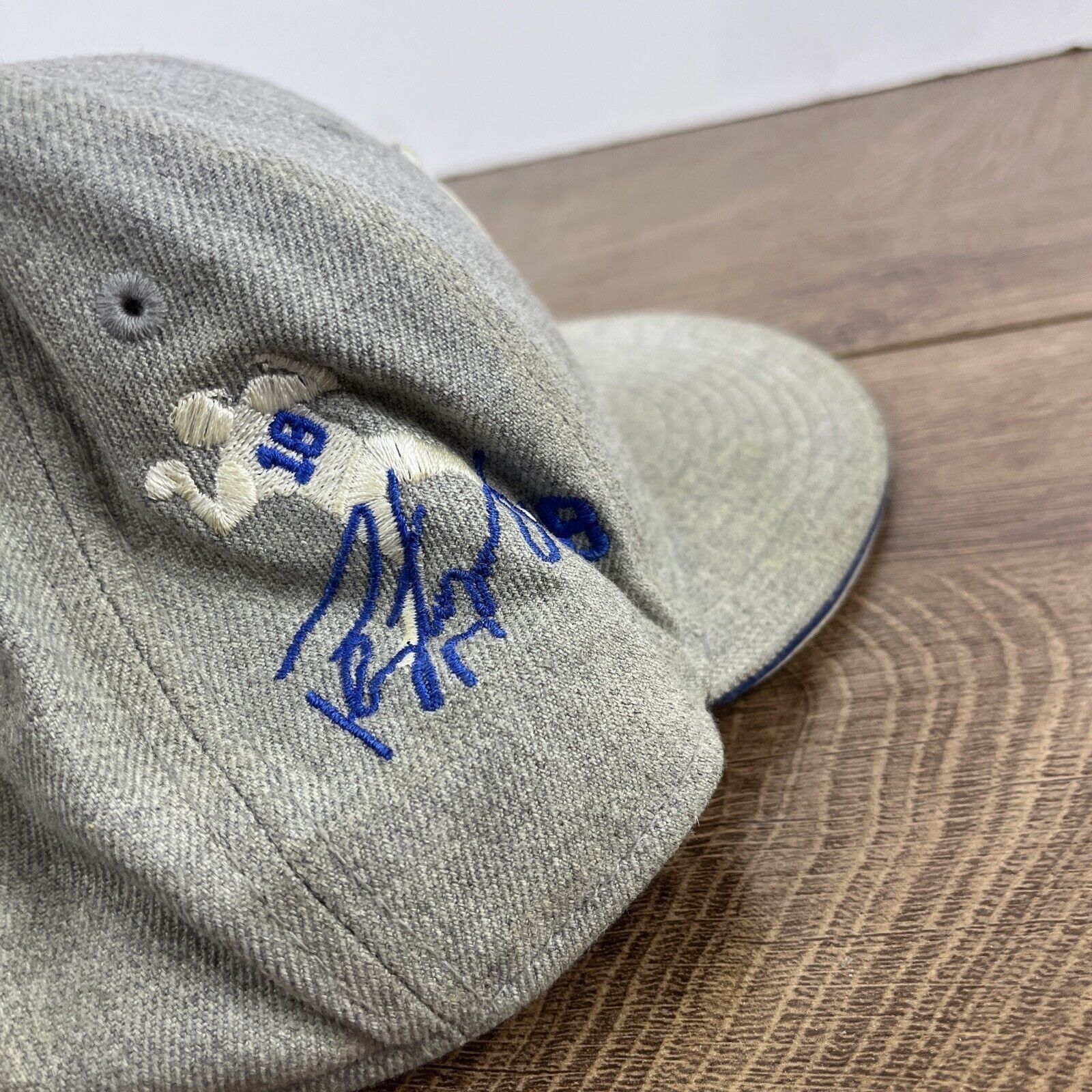 New Era Indianapolis Colts Hat New Era 9FIFTY Gray Snapback Hat Adju Size ONE SIZE - 17 Thumbnail