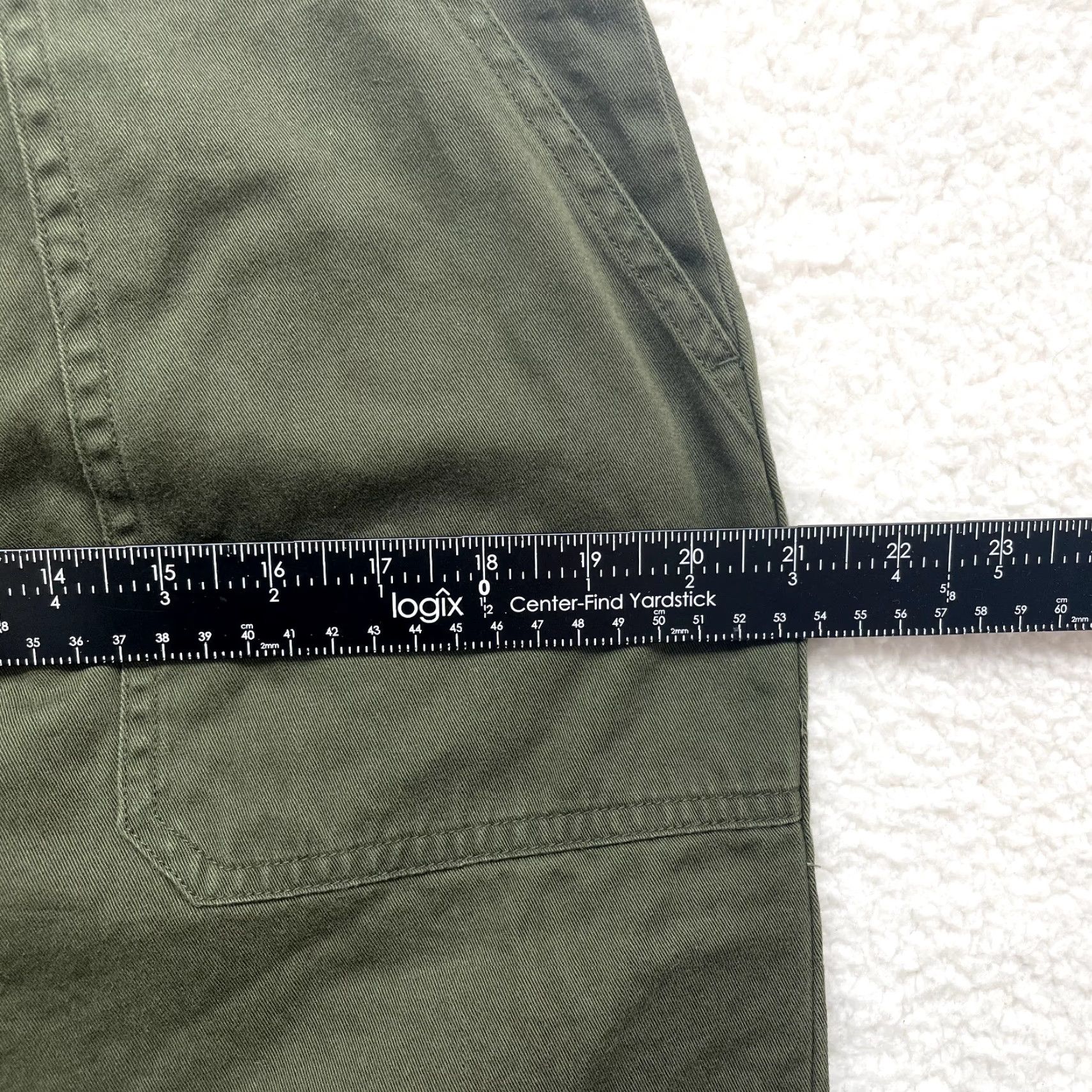 Vintage VINTAGE Maxi Skirt 14 XL Army Green Boho Fairy Grunge Whimsigoth Cyber Cargo Women? Size 36" / US 14 / IT 50 - 7 Thumbnail