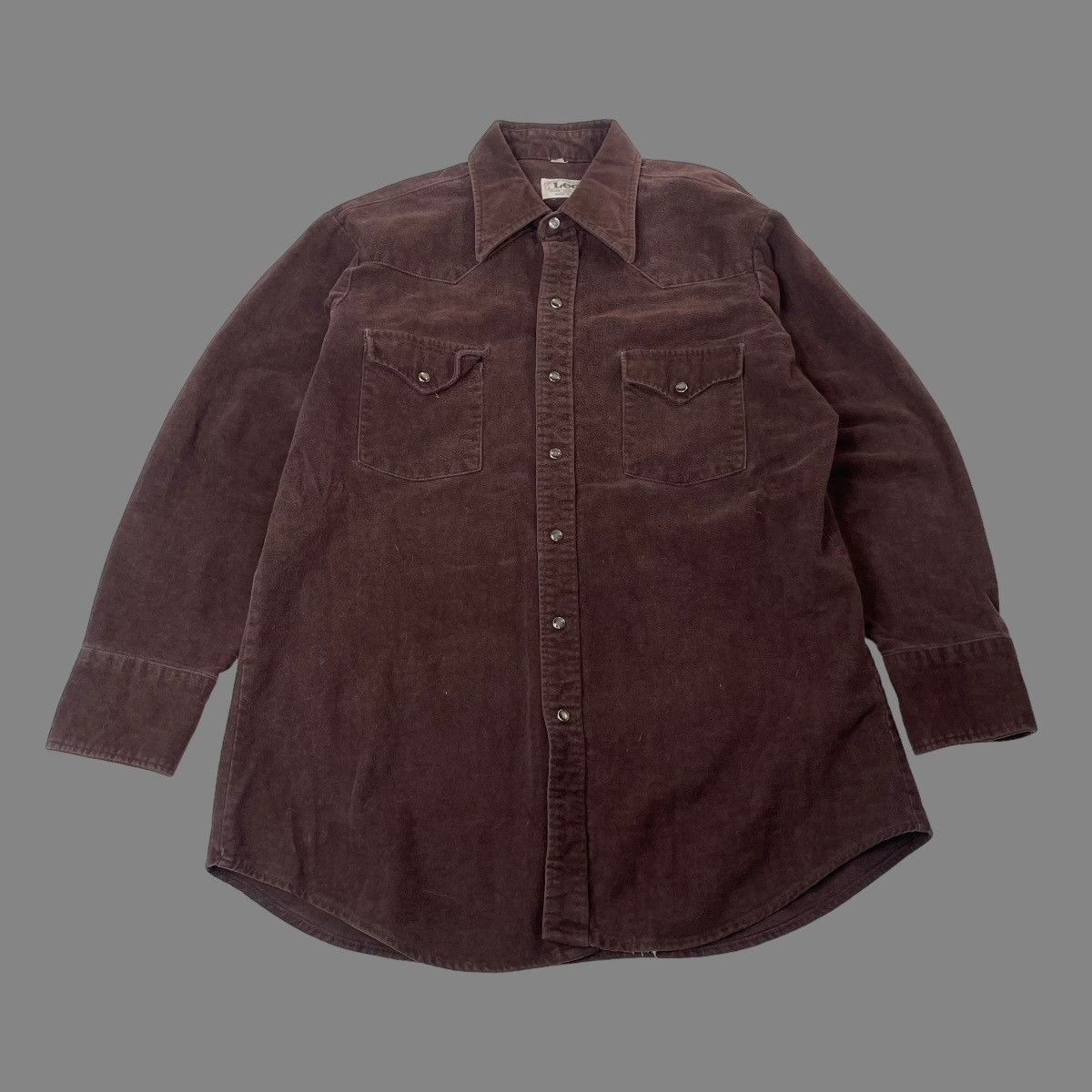 Lee × Vintage Vintage 1980s Lee button up shirt Size US L / EU 52-54 / 3 - 1 Thumbnail