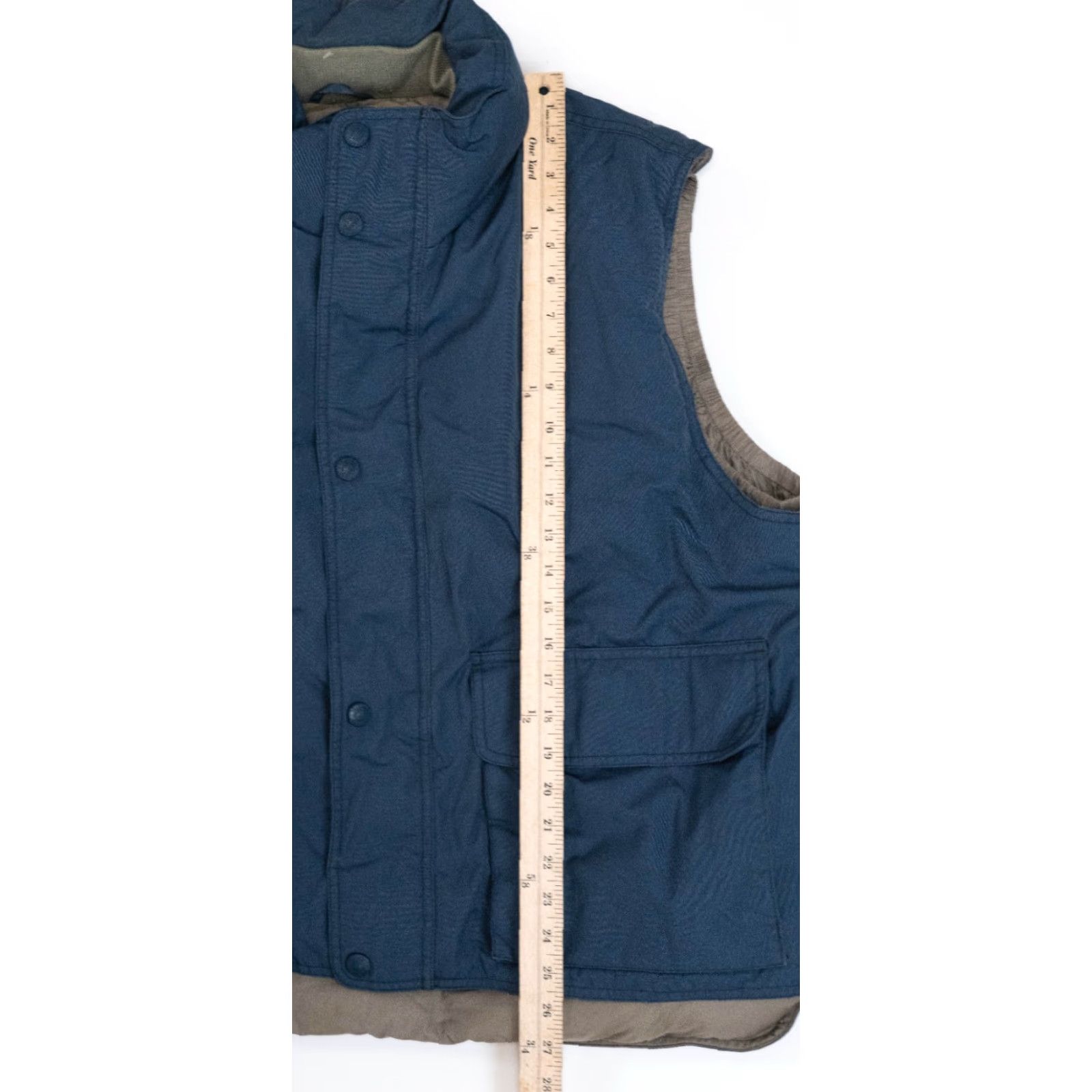 Vintage VINTAGE Cabela’s Goose Down Puffer Vest Blue Men’s XL Hunting Lined Size US XL / EU 56 / 4 - 7 Thumbnail