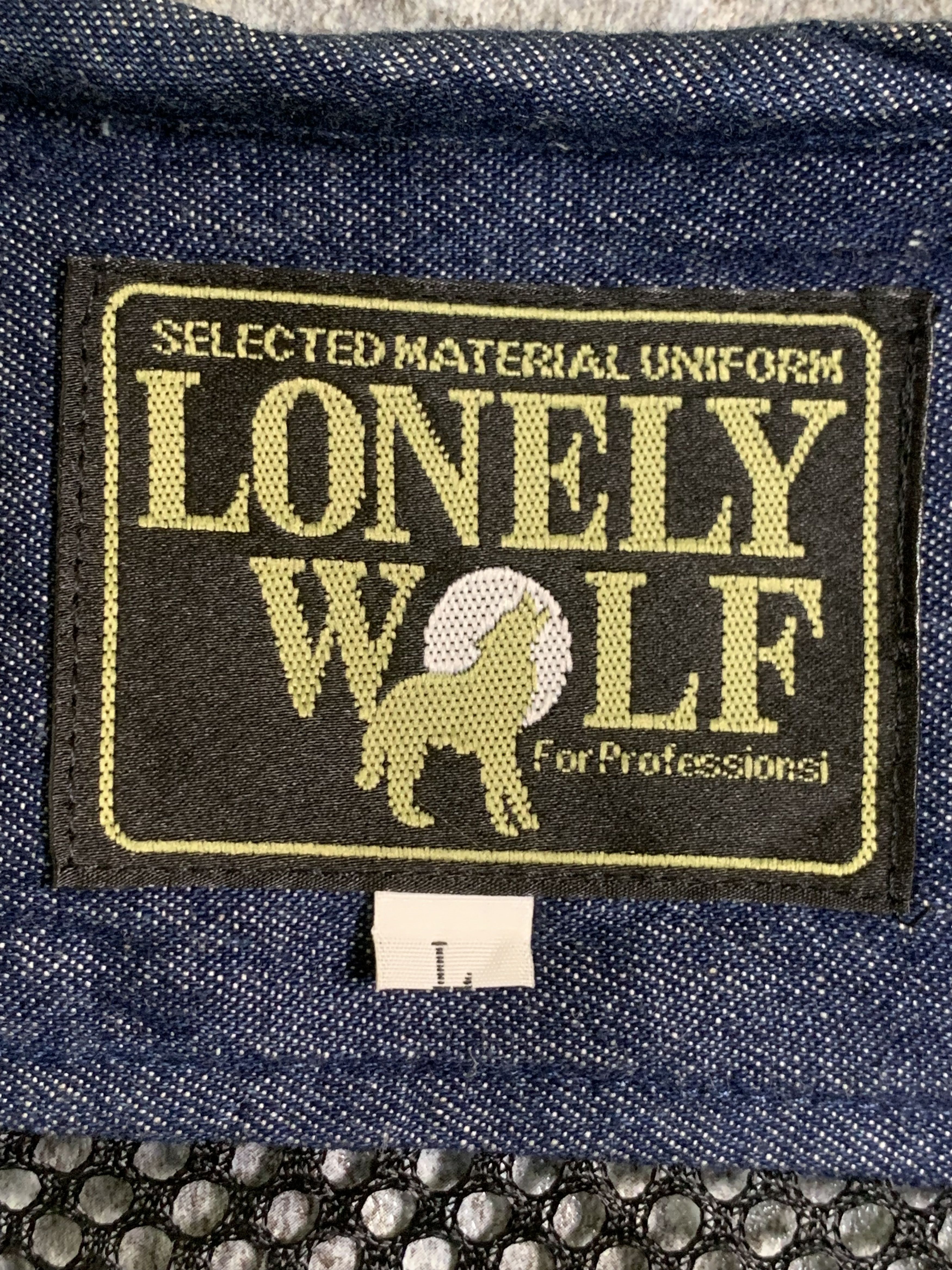 Other Rare Design Lonely Wolf Mesh Vests Size US L / EU 52-54 / 3 - 4 Thumbnail