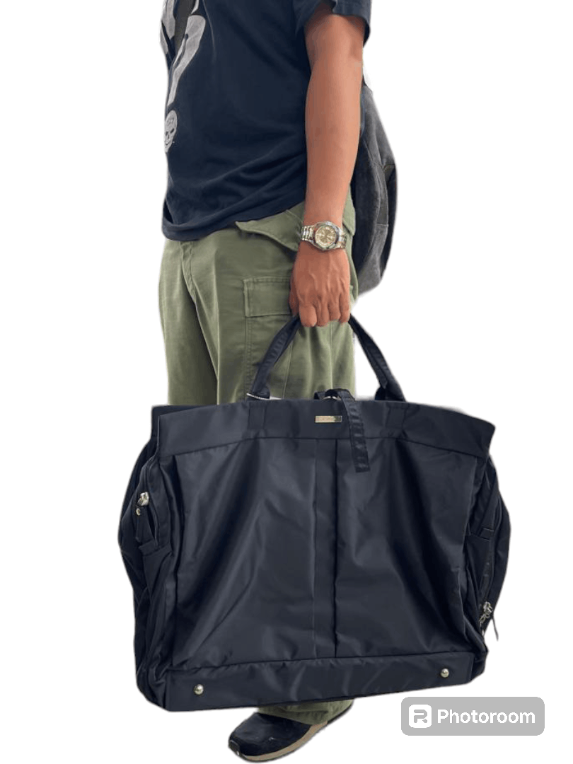 Yohji Yamamoto Black Iconic Yohji Yamamoto Ysac Travel Bag 2Ways Size ONE SIZE - 1 Thumbnail