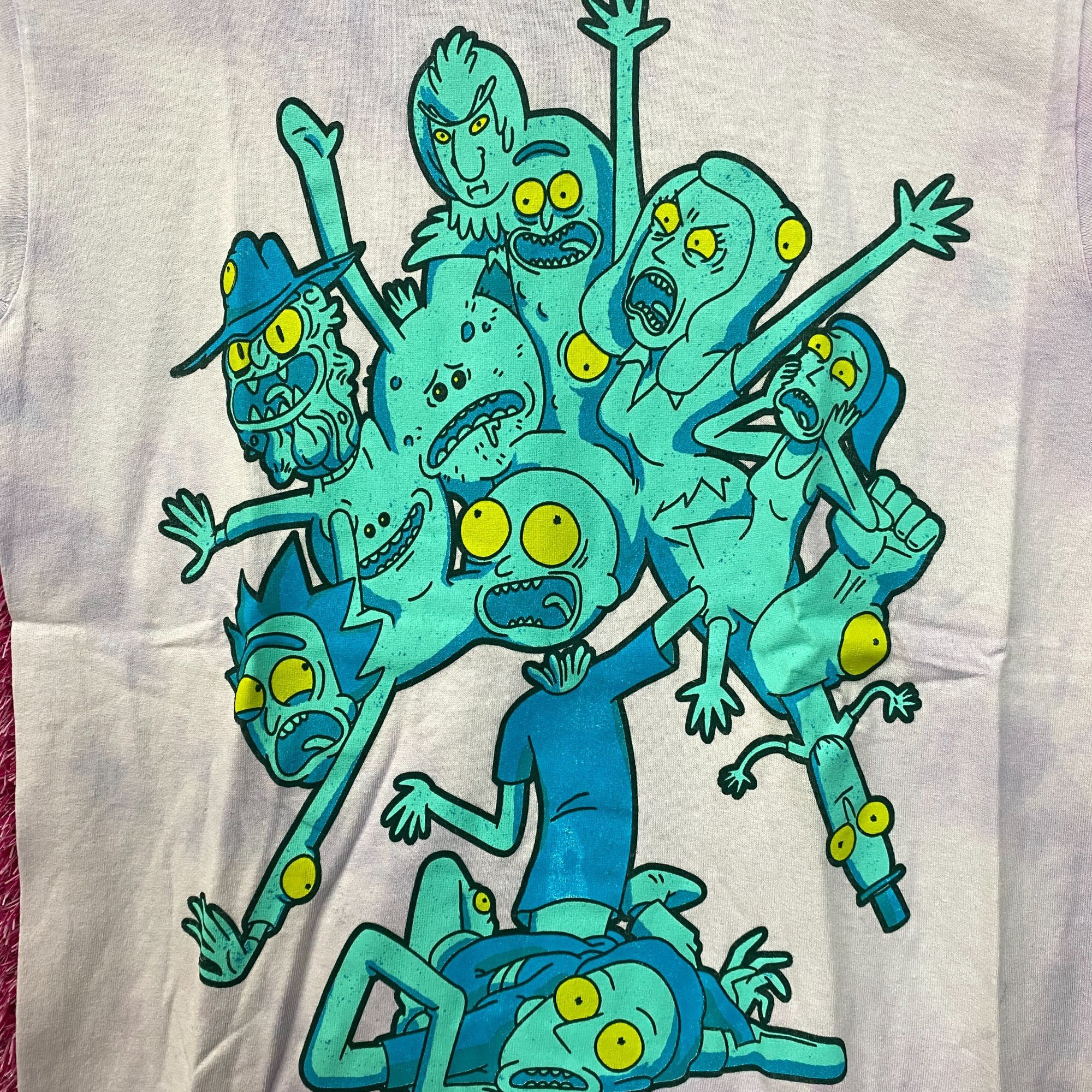 Ripple Junction Adult Swim Rick & Morty Mutated Graphic Design T-Shirt Small Size US S / EU 44-46 / 1 - 2 Thumbnail