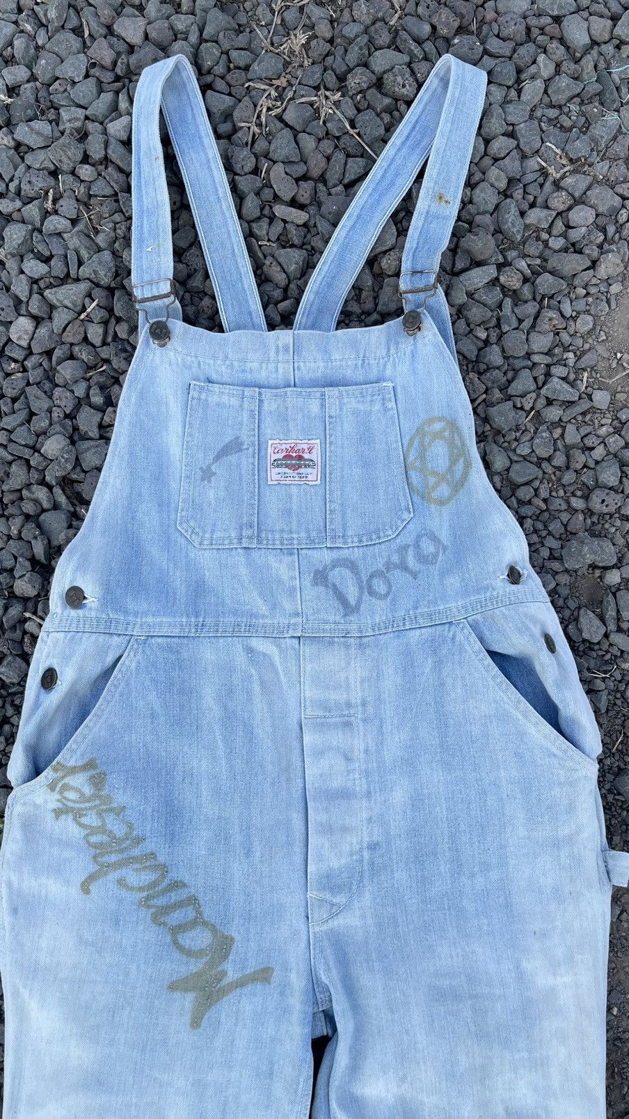 Carhartt Vintage Carhartt Denim Overalls 60s Size US 32 / EU 48 - 1 Thumbnail