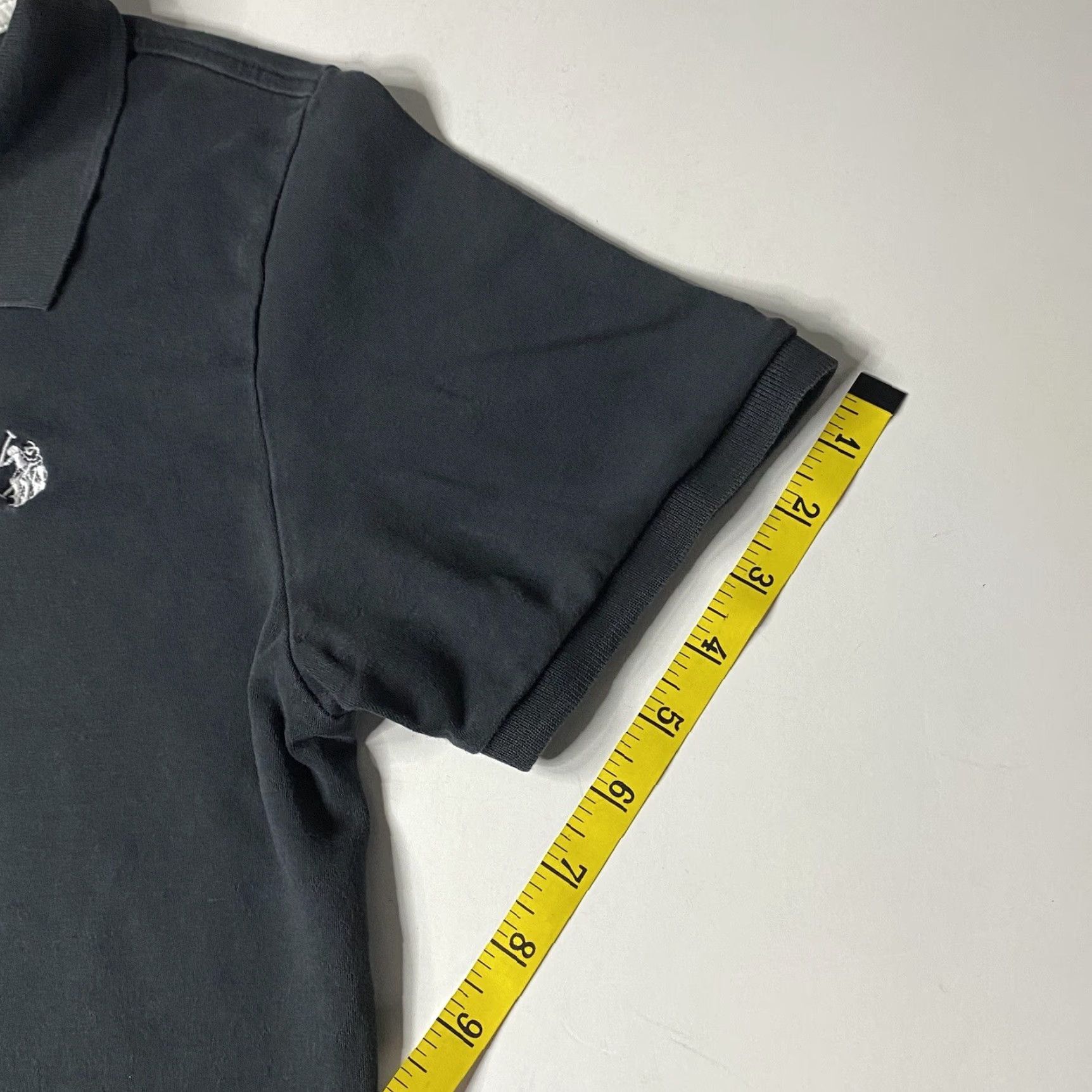 Vintage U.S. Polo Assn Luxury Feel Polo Shirt Black Logo Size M Men's Short Sleeve Collared Embroidered 100% Cotton Knit Polo Size US M / EU 48-50 / 2 - 7 Thumbnail