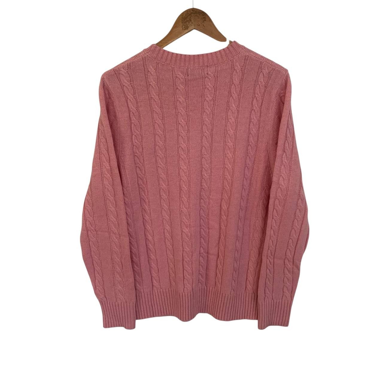 Polo Ralph Lauren Polo Ralph Lauren Knit Wear Sweatshirt Pink Size US M / EU 48-50 / 2 - 5 Thumbnail