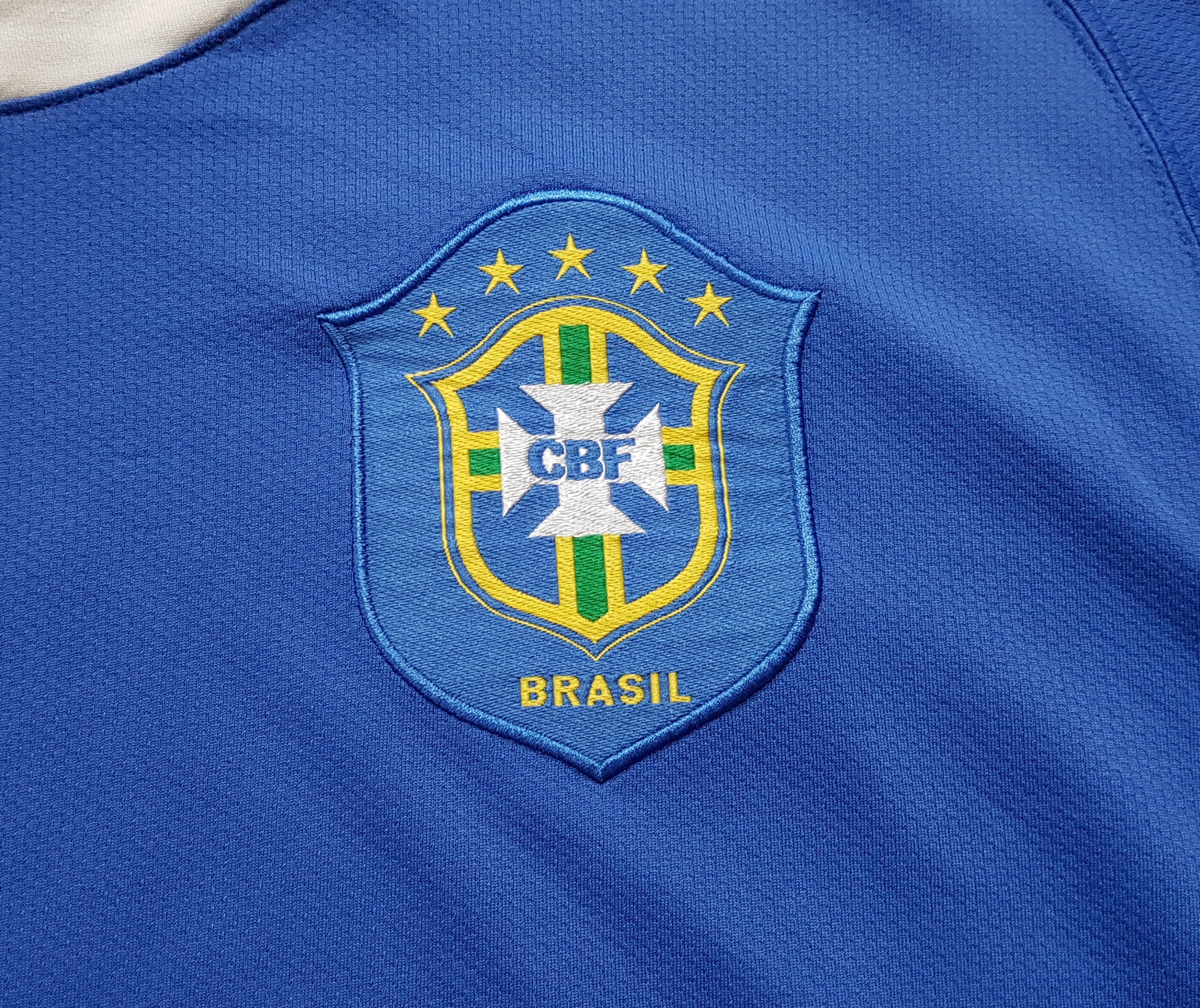 Nike Nike Brazil 2006-08 National Team Jersey Sphere Dry Soccer M Size US M / EU 48-50 / 2 - 5 Thumbnail