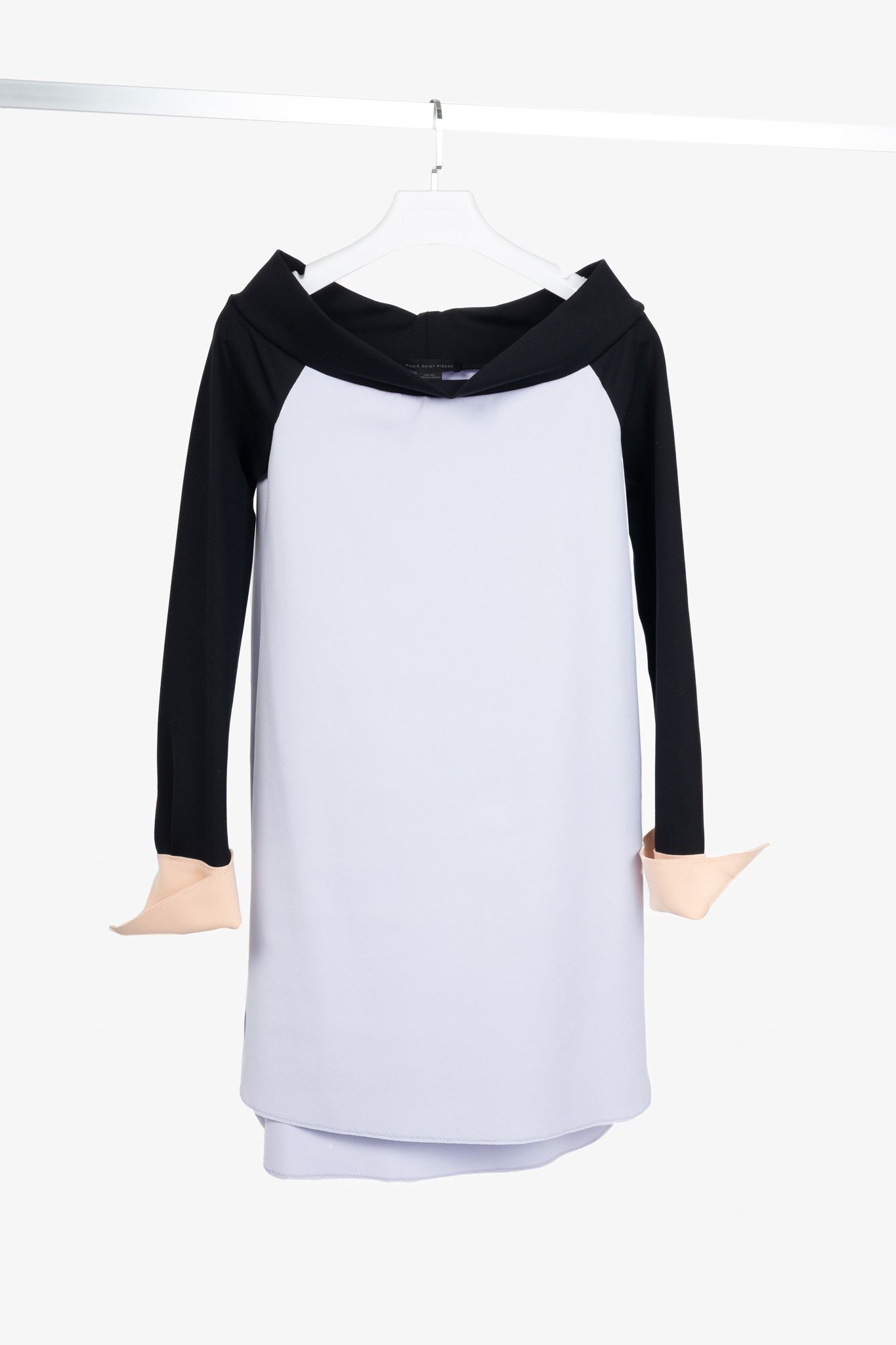 Marie Saint Pierre Marie Saint Pierre Lilac Colourblock Fine-Scuba Dress Size M / US 6-8 / IT 42-44 - 1 Thumbnail