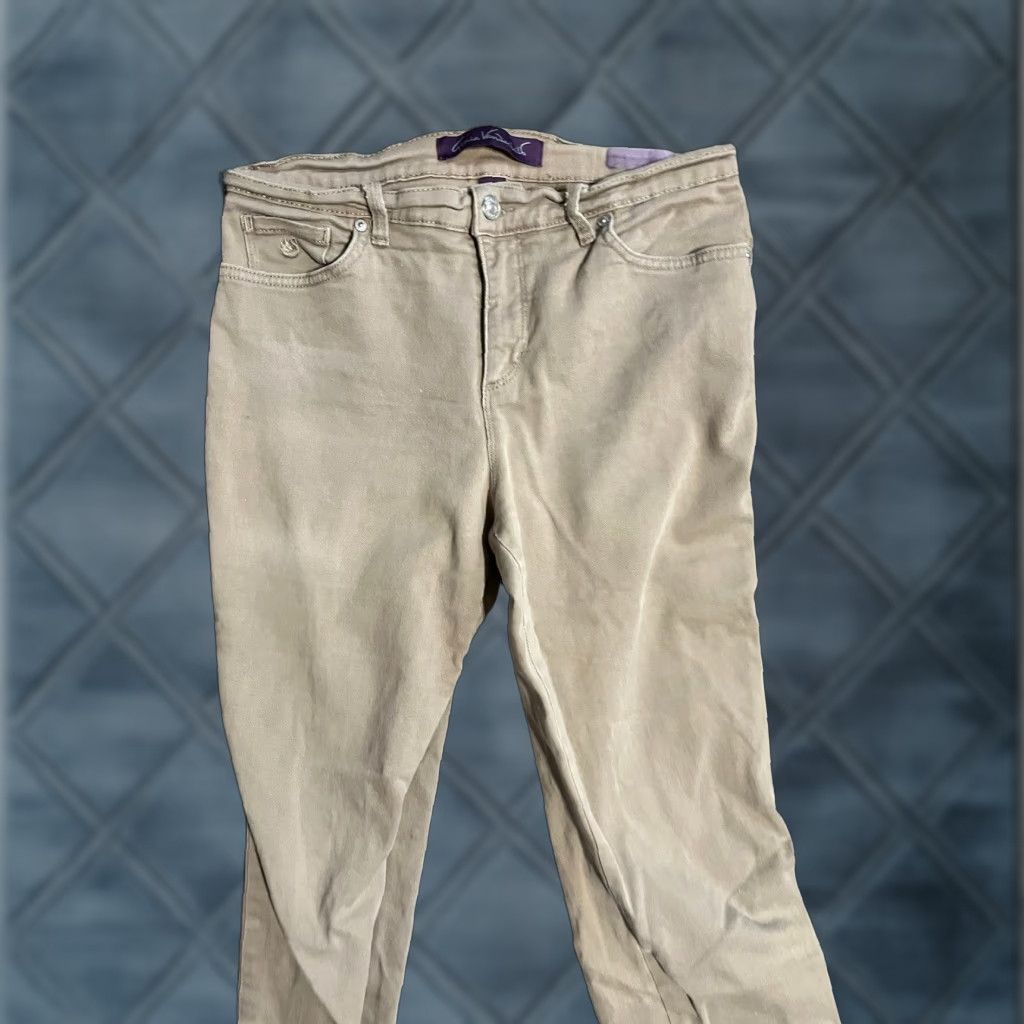 Gloria Vanderbilt Gloria Vanderbilt Jeans Women’s BeIGe Denim Amanda Straight Leg 8 Regular Inseam 29 Denim Gloria Vanderbilt Amanda Womens Jeans Beige 8 Size 30" / US 8 / IT 44 - 1 Thumbnail