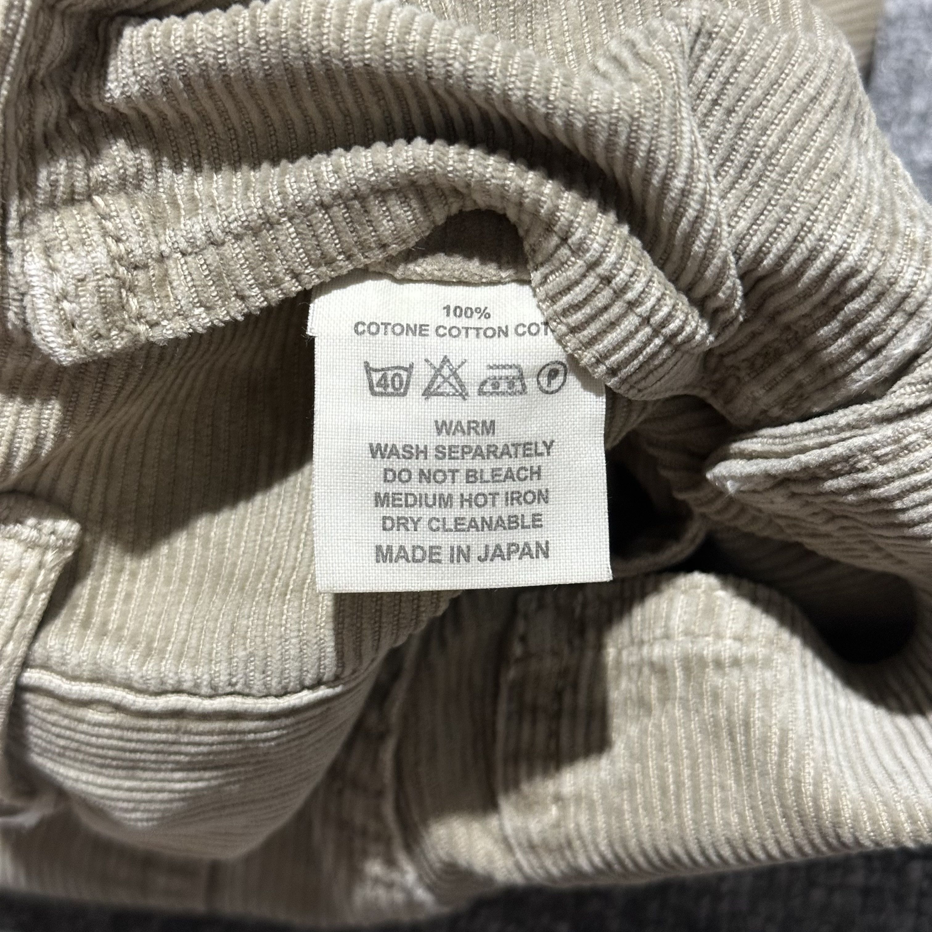 Kapital KAPITAL Corduroy Millitary 15 Multi Pockets Cargos Size US 33 - 12 Thumbnail