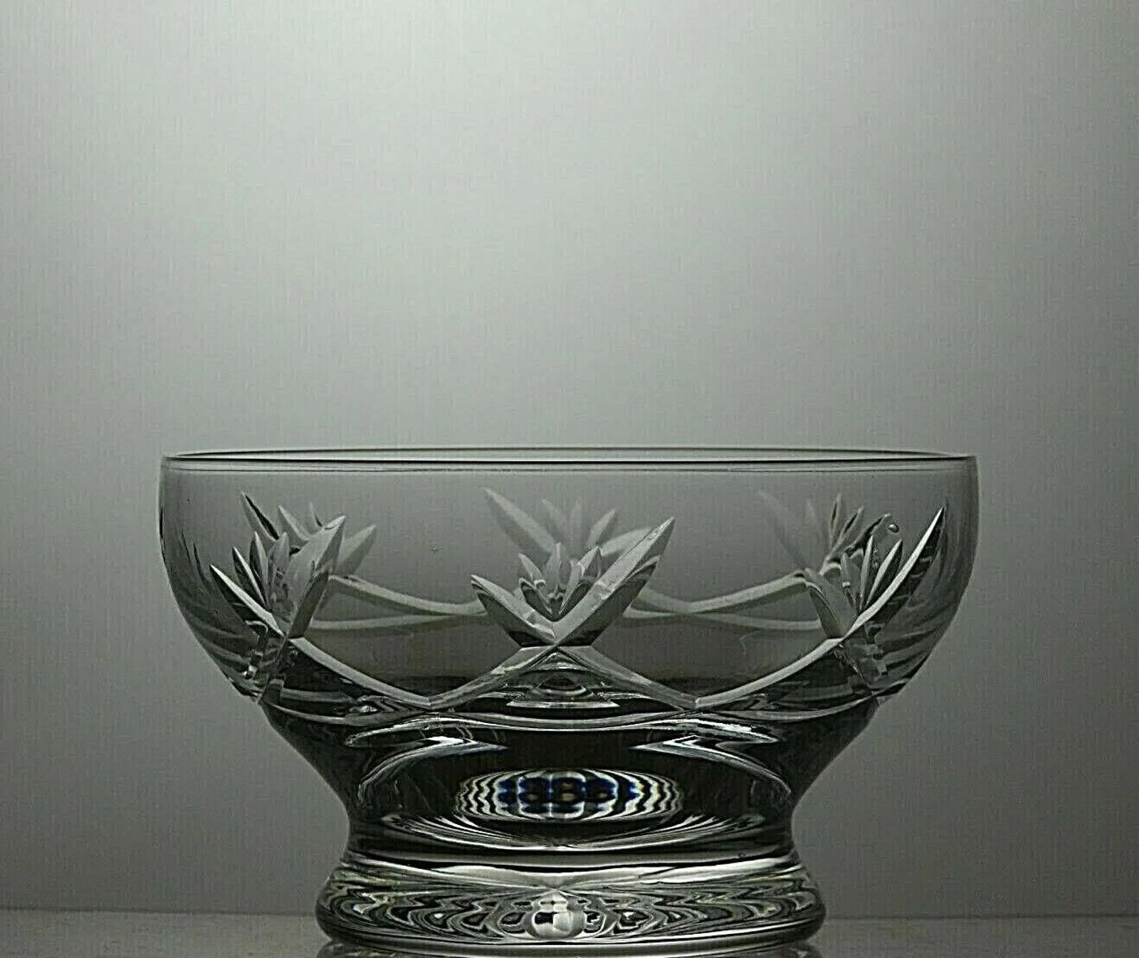 Other Lead Crystal Cut Glass Set Of 4 Serving Finger bowls 2 1/2" Size ONE SIZE - 2 Thumbnail
