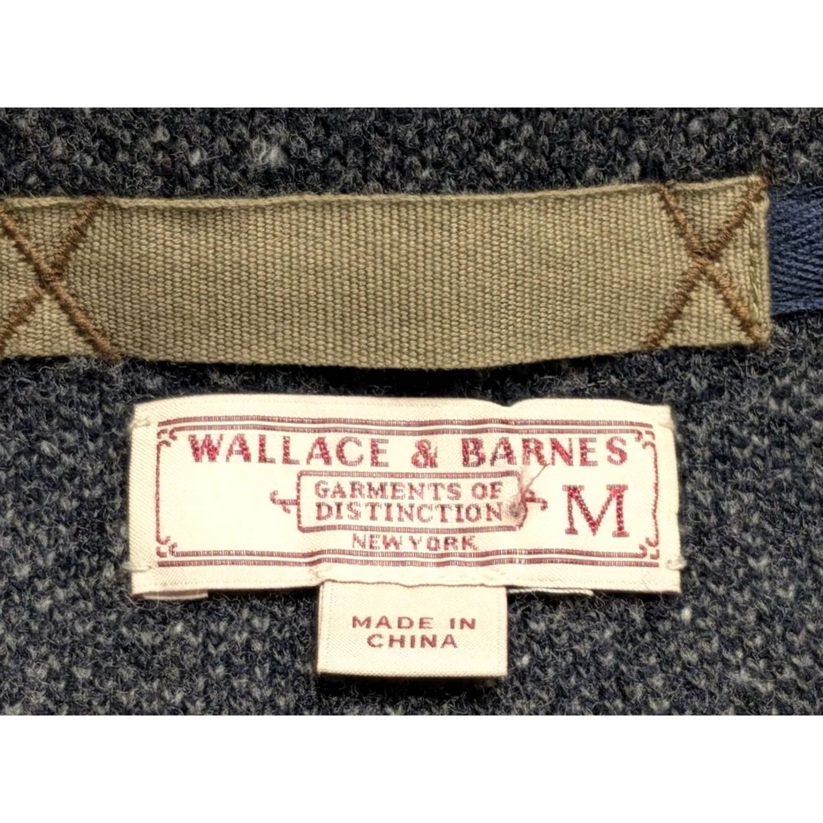 Wallace & Barnes Wallace & Barnes Gray Wool Blend Full Zip Jacket Chore Field Pockets Medium Mens Size US M / EU 48-50 / 2 - 5 Thumbnail