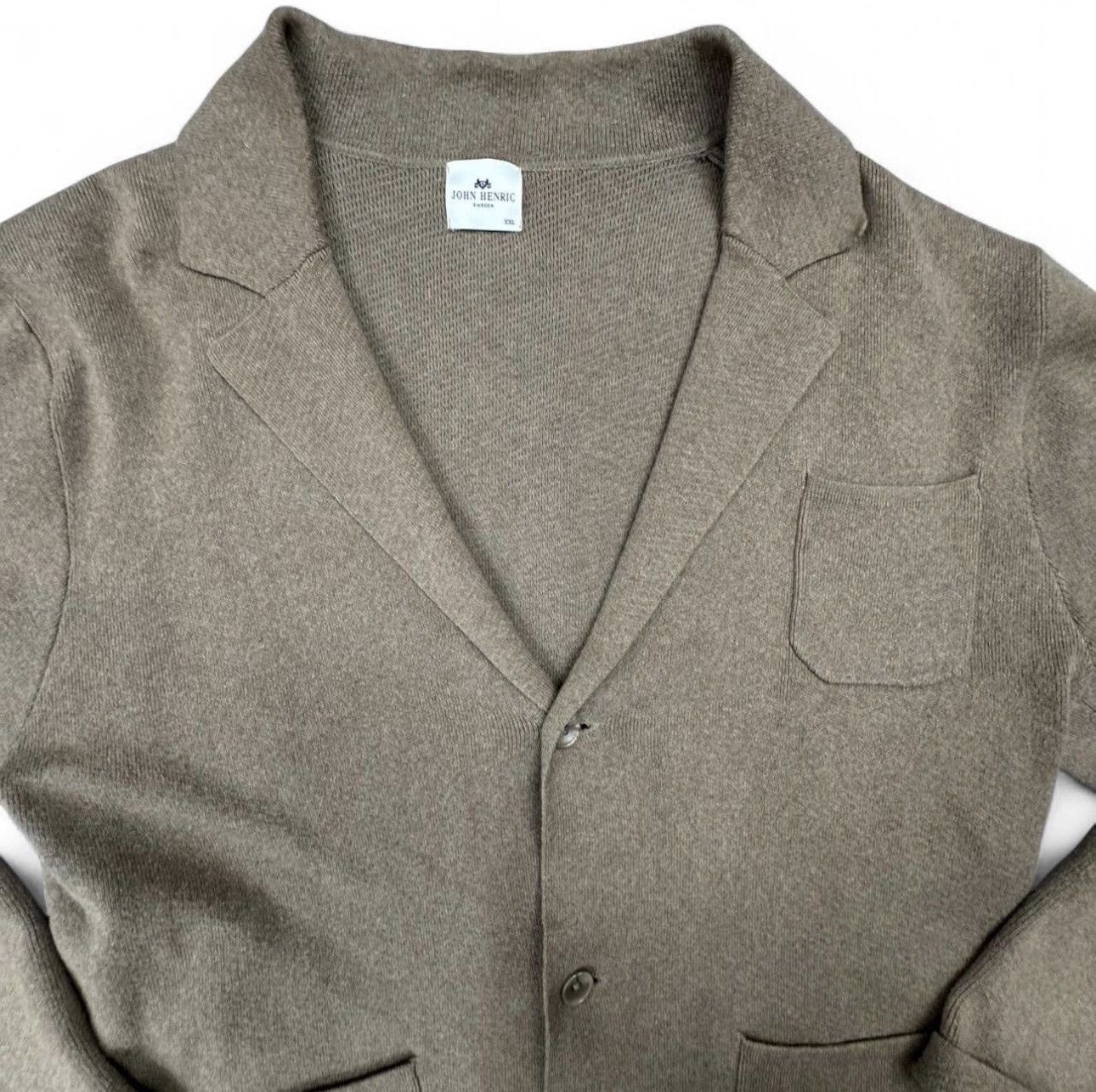 Other John Henric Sweden XXL Unstructured Knit Blazer-Quiet Luxury Size 44R - 1 Thumbnail