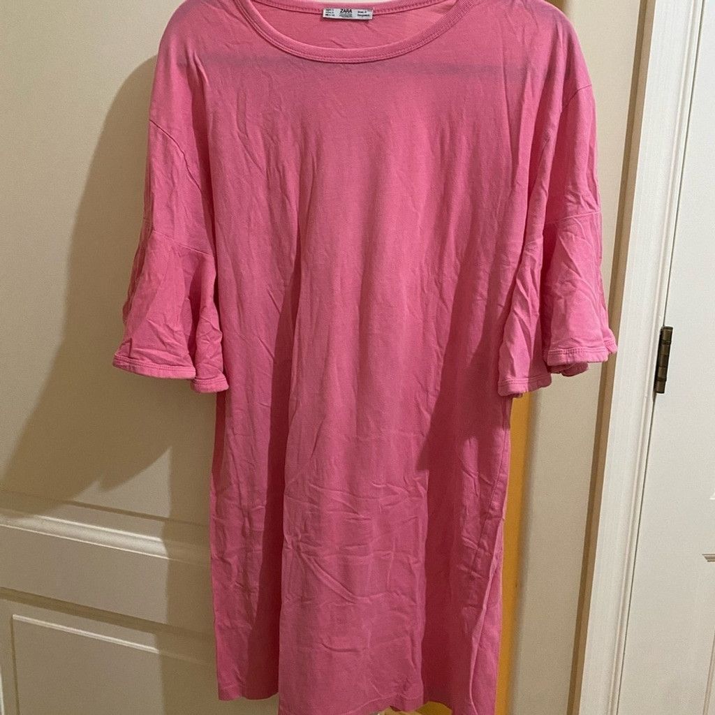 Zara Zara Ruffle Sleeve Dress Size S / US 4 / IT 40 - 7 Thumbnail