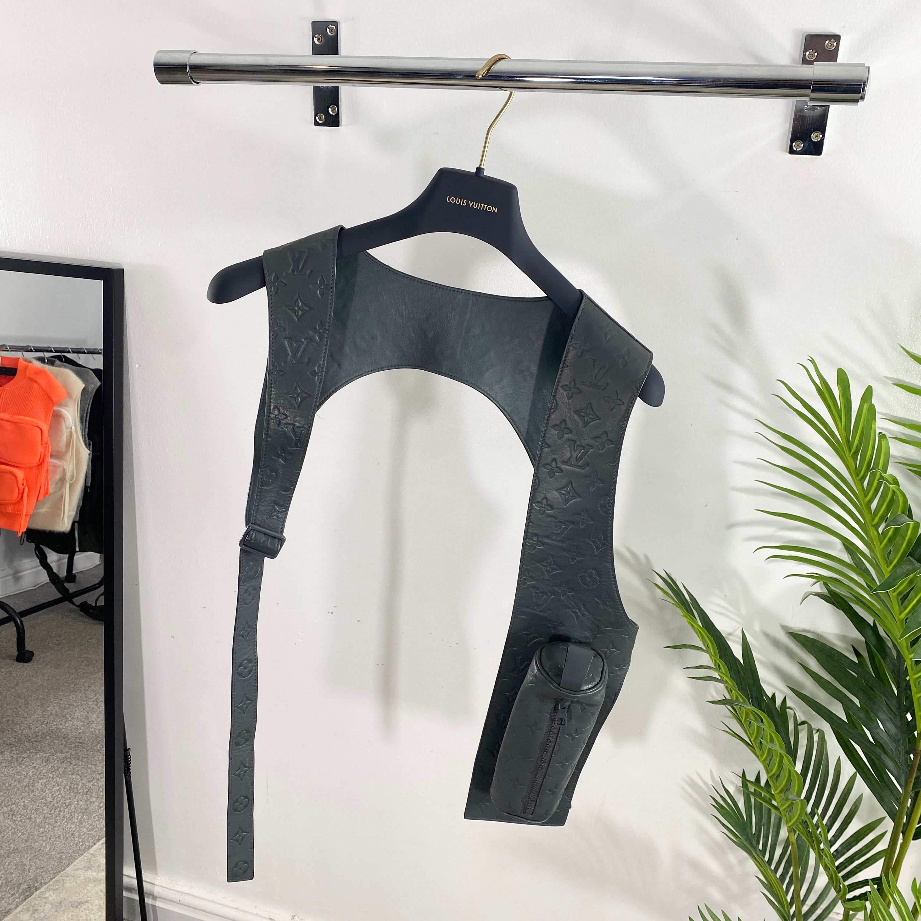 Louis Vuitton 2019 3D Pocket Monogram Embossed Vest - Grey