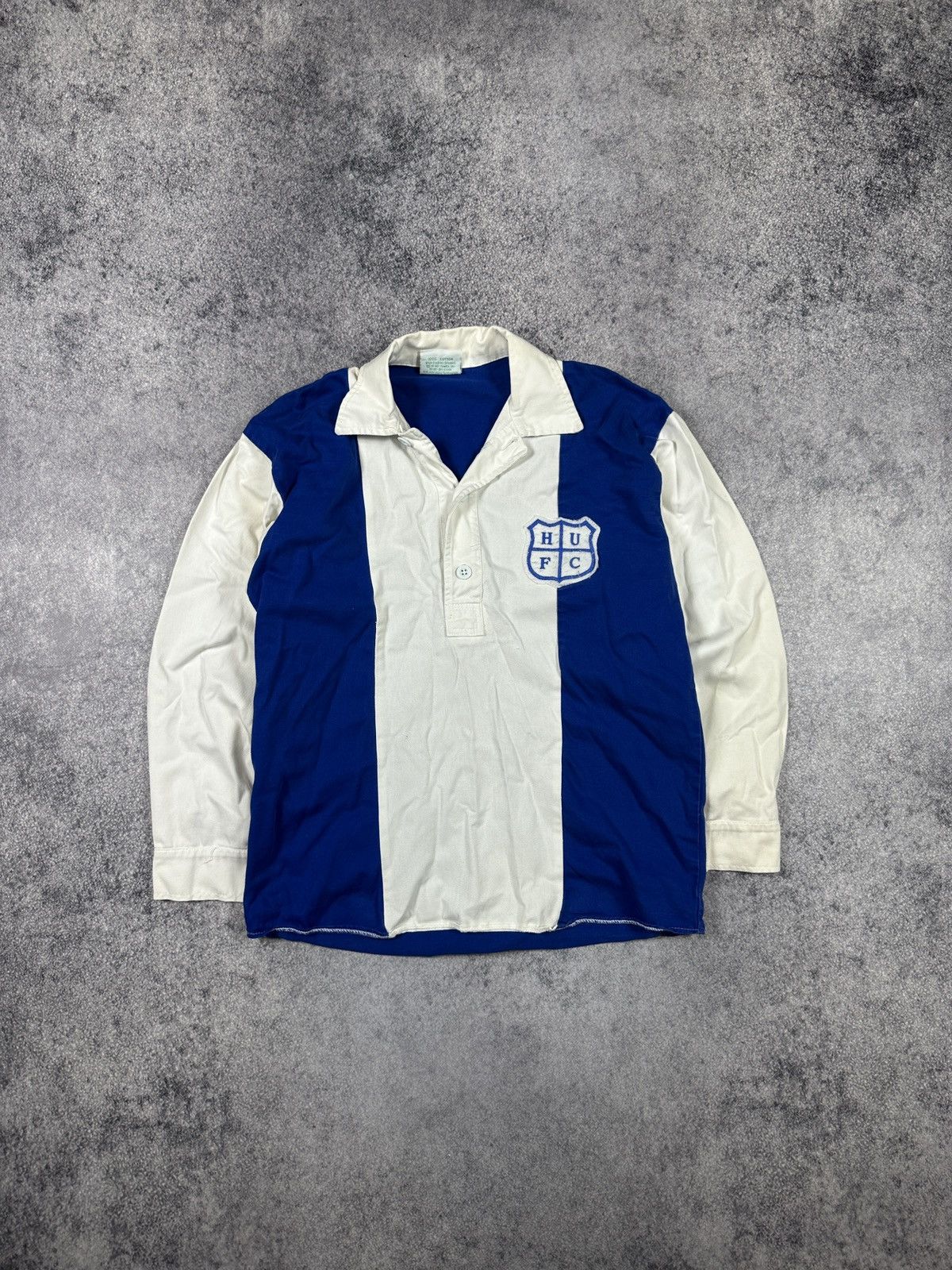 Vintage Vintage HUFC Hartlepool United 70s Soccer Jersey Retro Rare Size US L / EU 52-54 / 3 - 1 Thumbnail