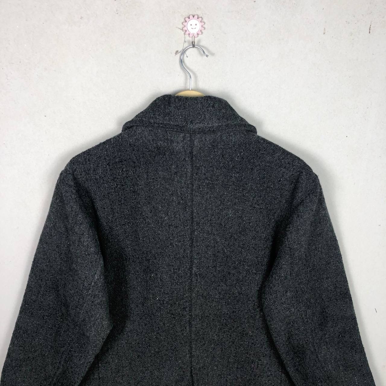 Schott Vintage 80s Schott US 740N Wool Coat Pea Jacket Car Coat Size US M / EU 48-50 / 2 - 4 Thumbnail