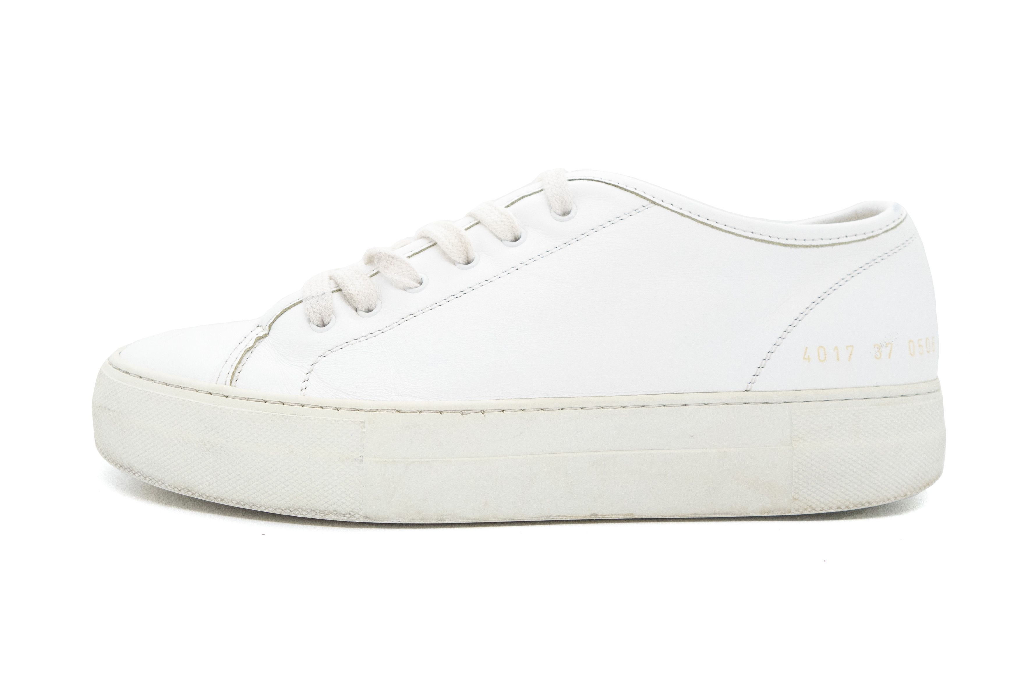 Common Projects Achilles Low Leather Sneakers Size US 8 / IT 38 - 2 Thumbnail