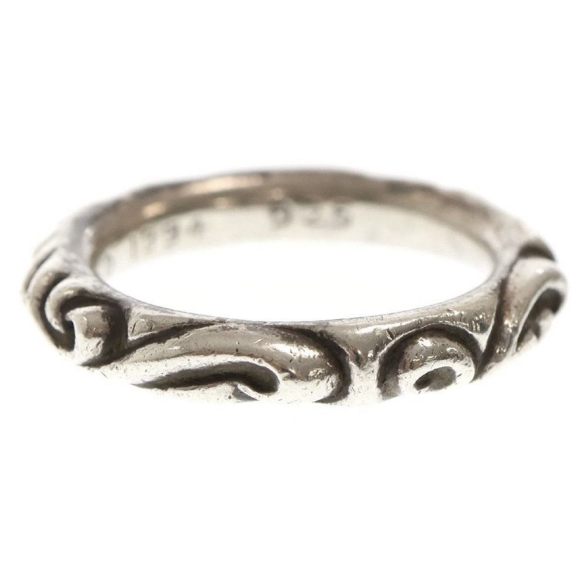 Chrome Hearts Chrome Hearts Scroll Band Ring Silver Size ONE SIZE - 2 Thumbnail