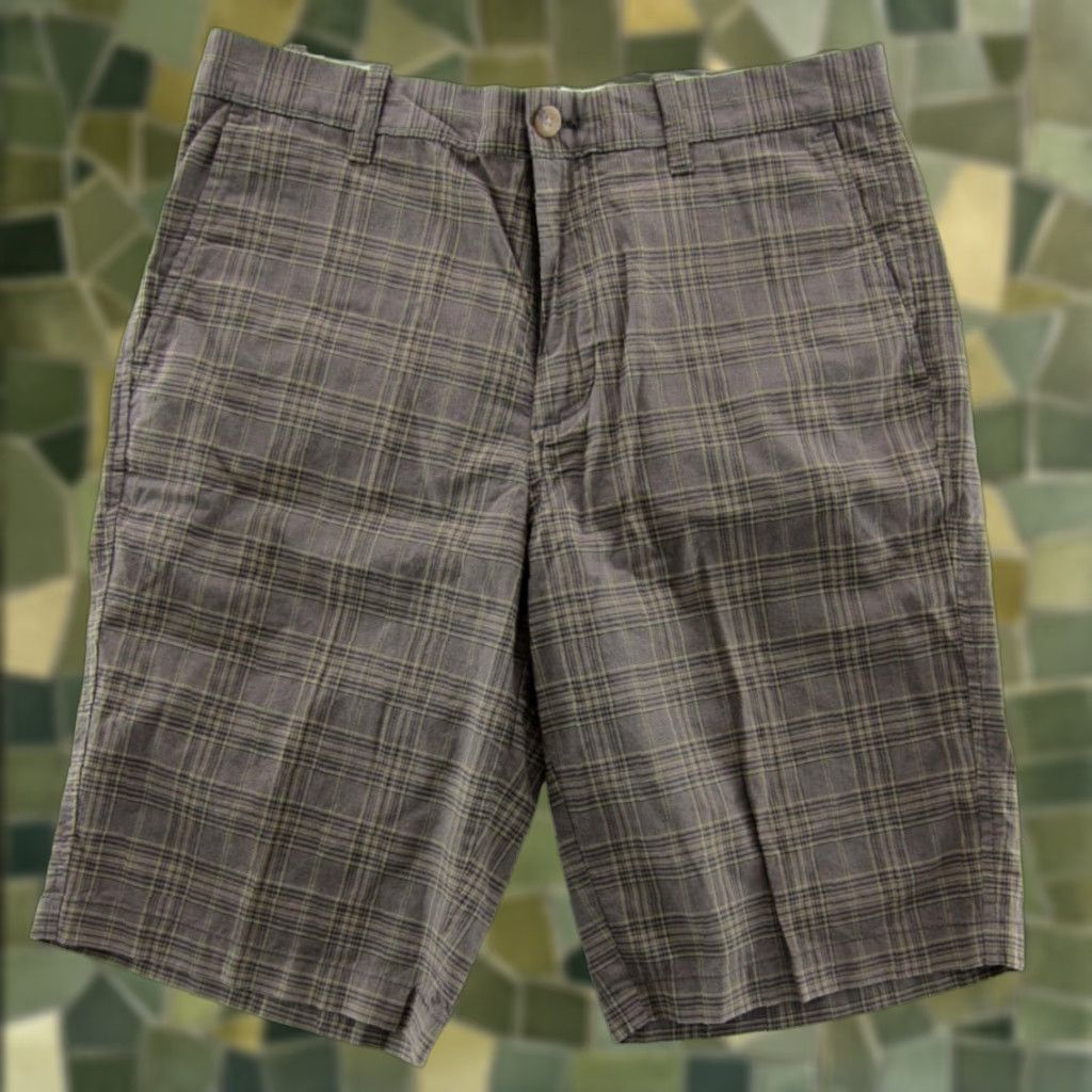 Eddie Bauer VINTAGE Eddie Bauer Plaid 100% Cotton Pocket Chino Short Men 32 Brown NWT Size US 32 / EU 48 - 1 Thumbnail