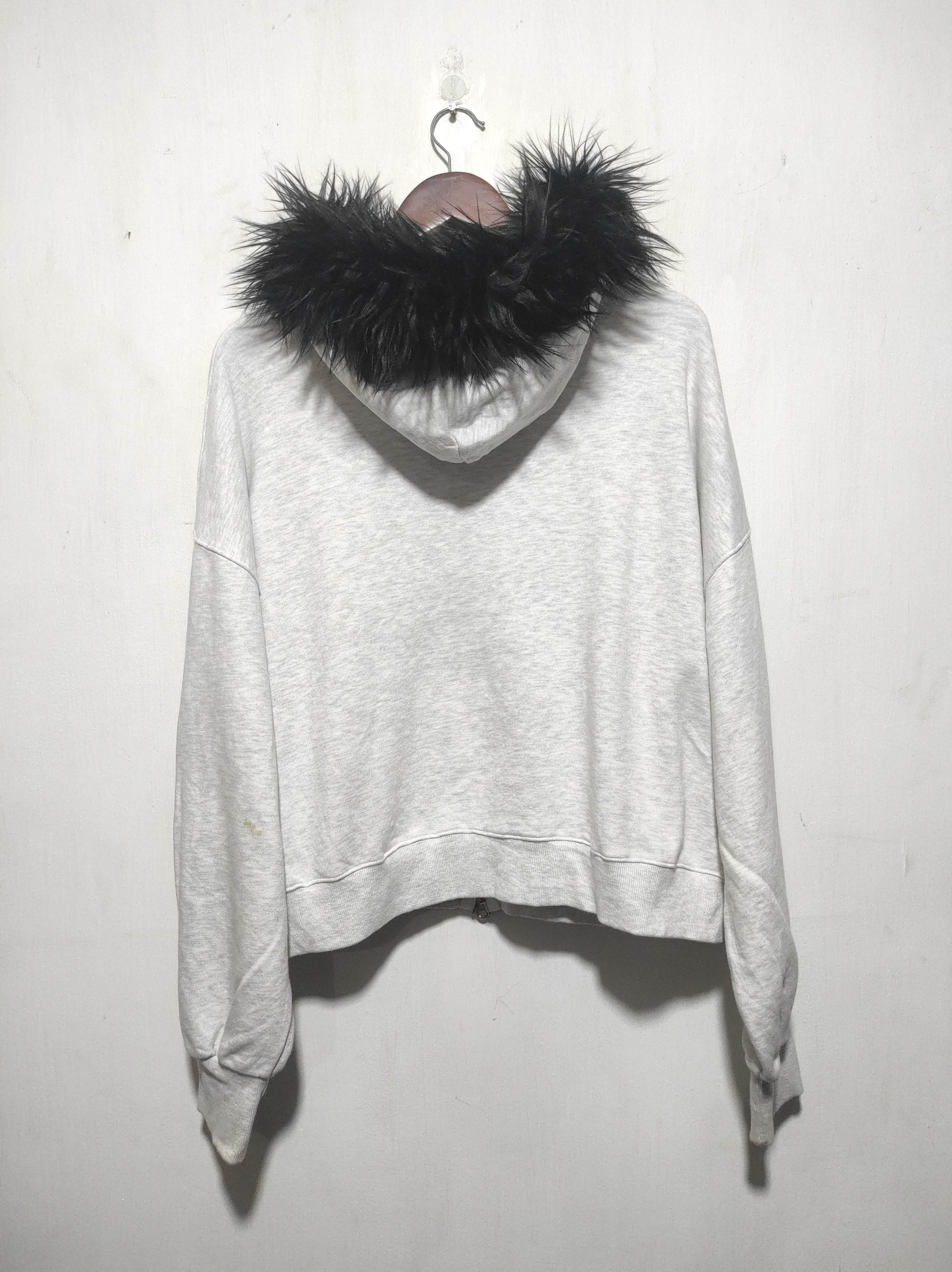 Hysteric Glamour Our Studio Crop Double Zipper Fur Hoodie i6w9 lgb style Size US L / EU 52-54 / 3 - 11 Thumbnail