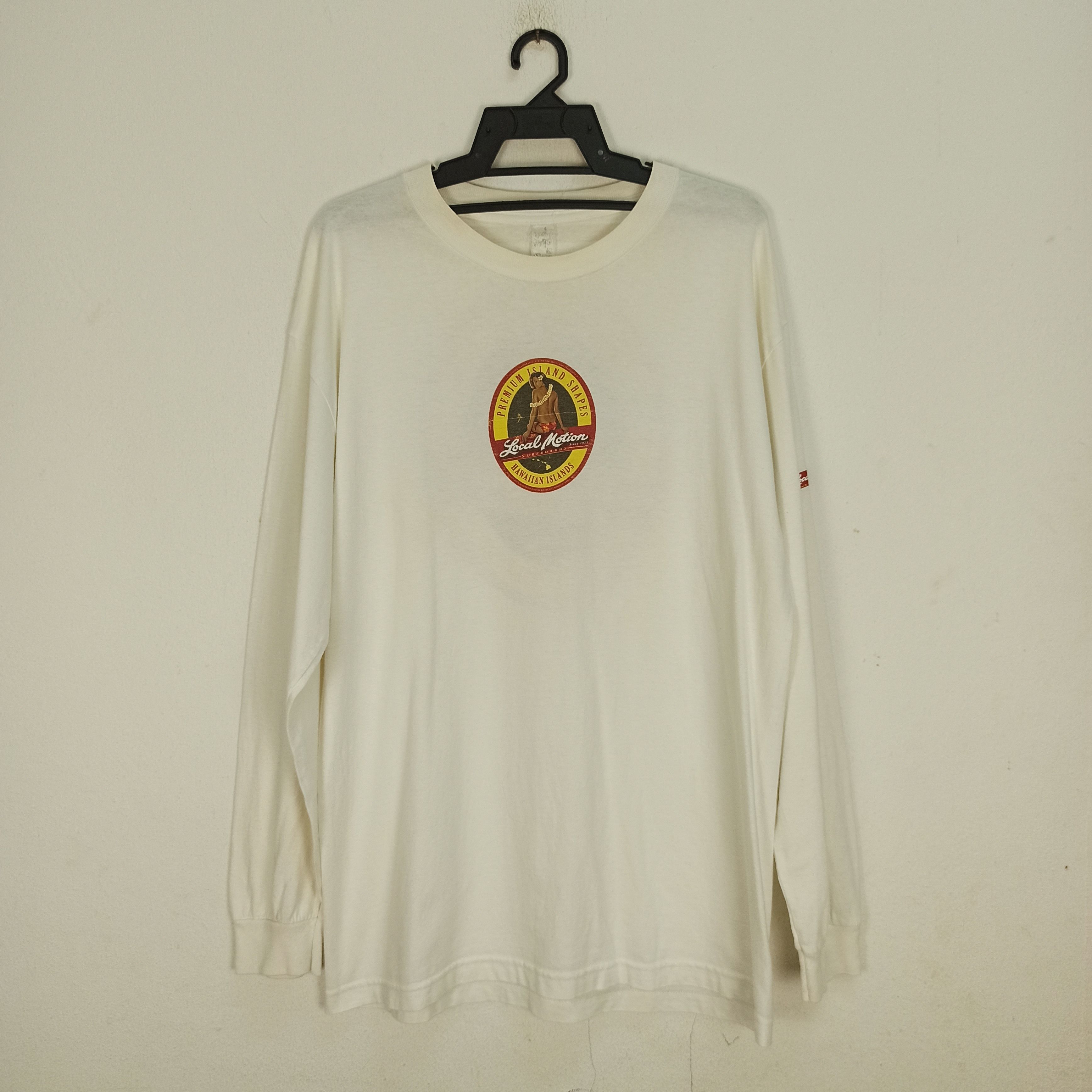 Vintage Vintage 90s Local Motion Long Sleeve Big Printed Sexy Girl Size US L / EU 52-54 / 3 - 4 Thumbnail